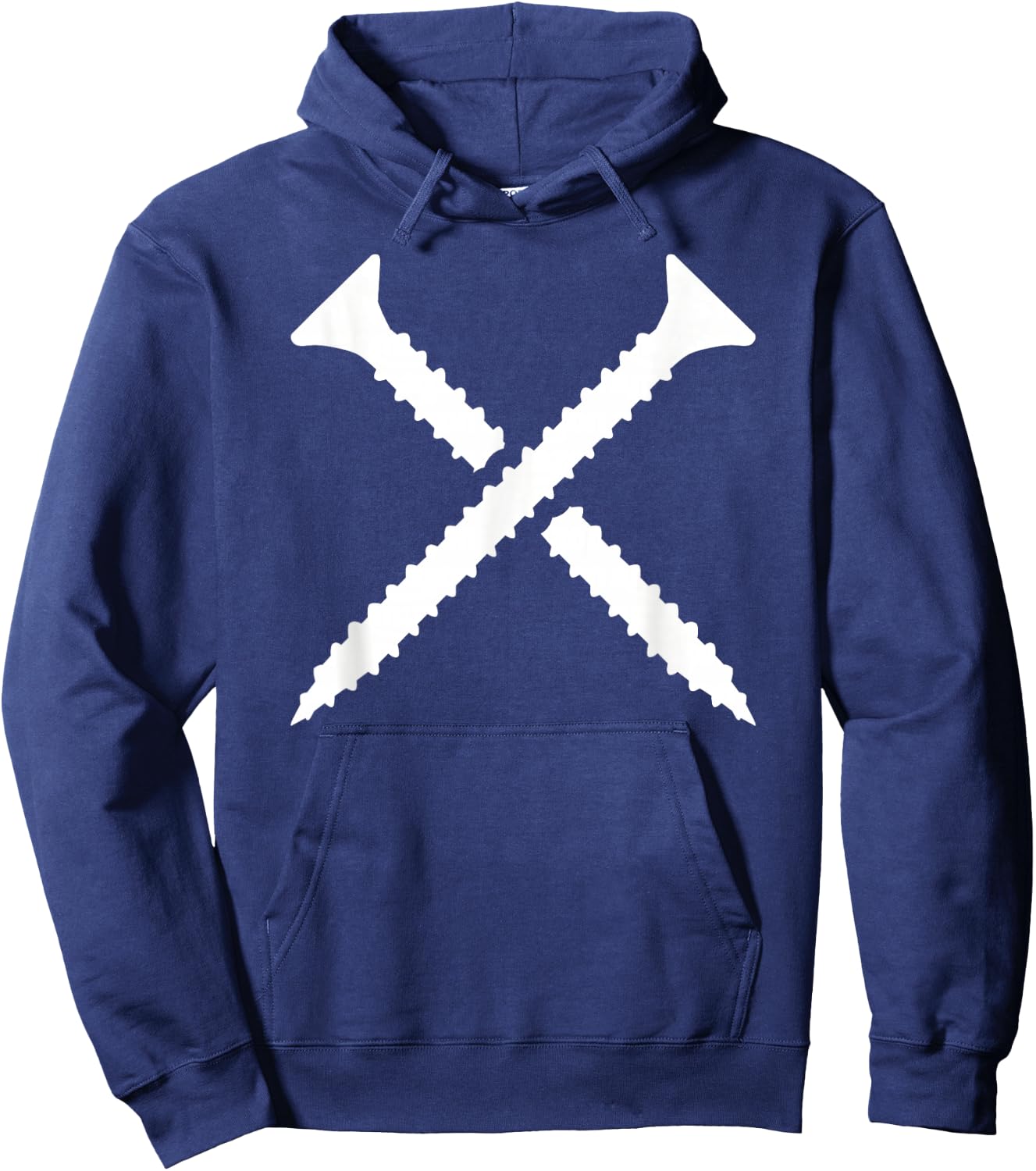 Crossed screws Hoodie - Hoodie | Navy