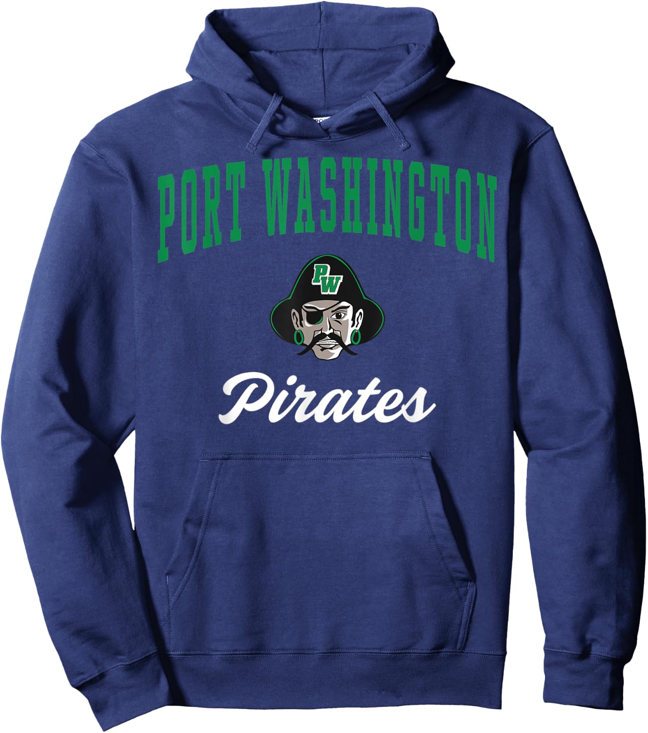 Port Washington High School Pirates C3 Hoodie - Hoodie | Navy