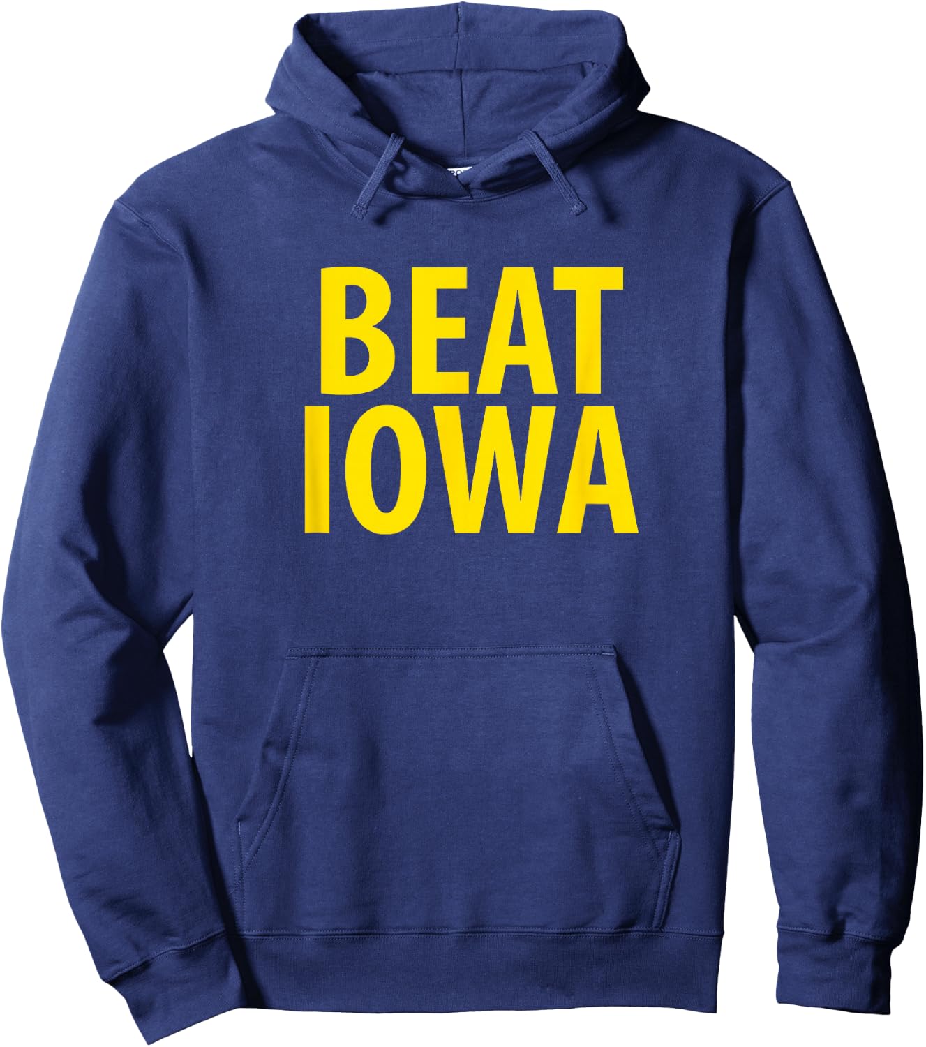 Official Beat Iowa House Divided State of IA Hoodie - Hoodie | Navy