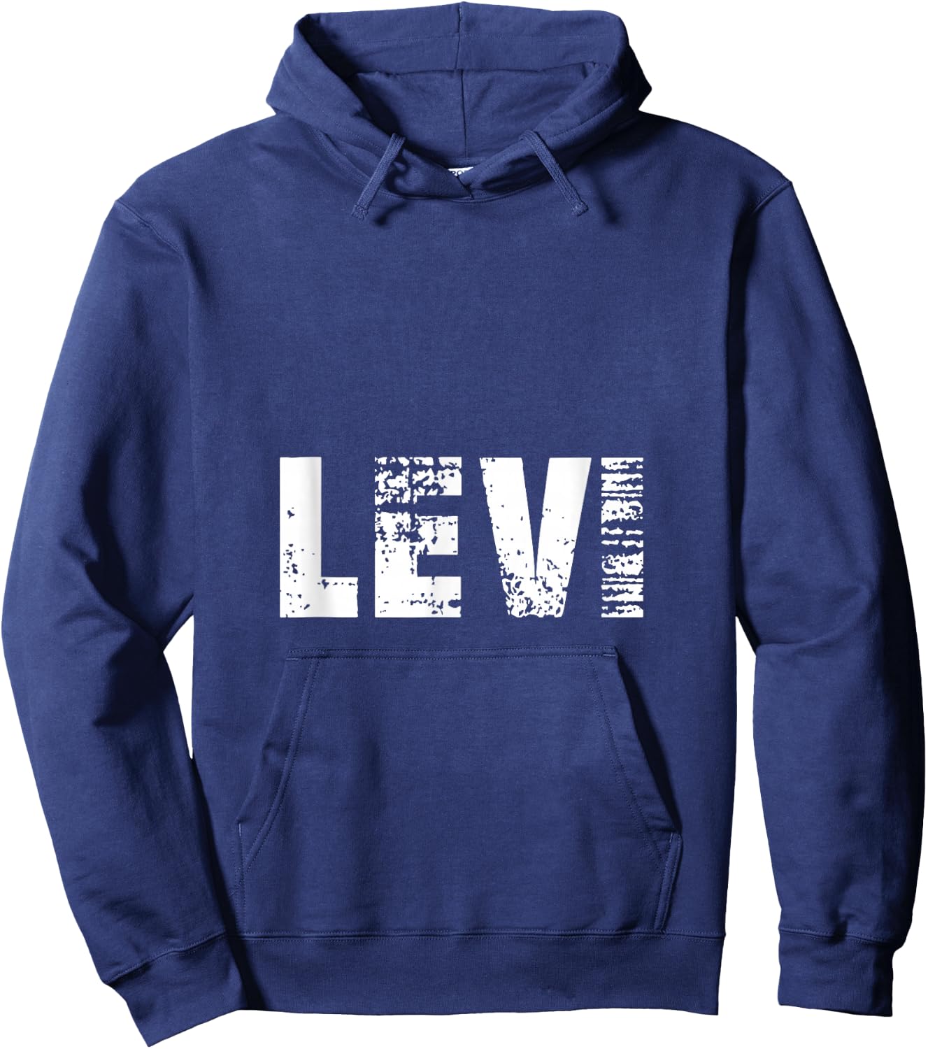 Levi Gift Shirt / Levi Personalized Name Birthday Hoodie - Hoodie | Navy