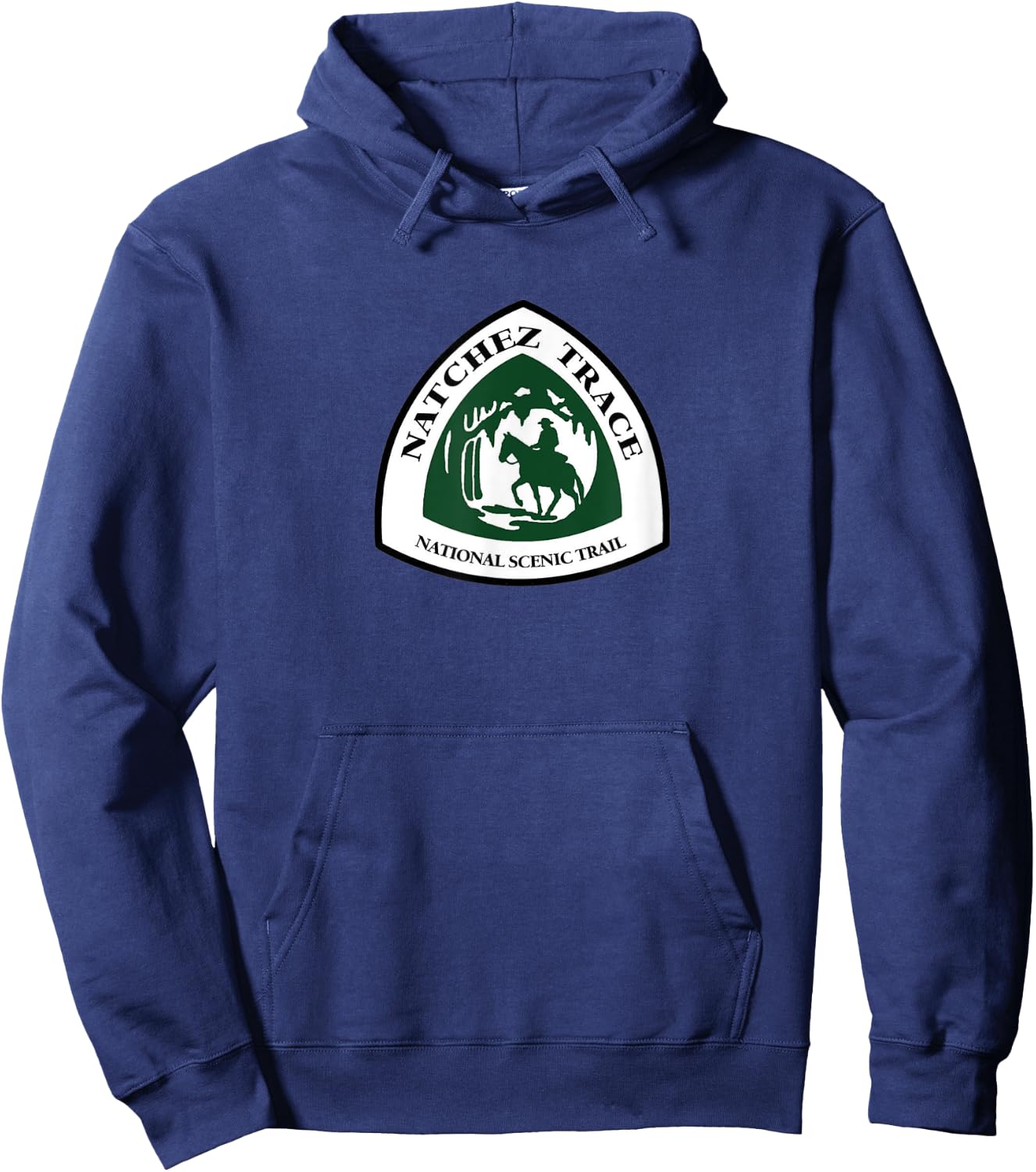 National Scenic Trail Shirt - Natchez Trace Trail Hoodie - Hoodie | Navy