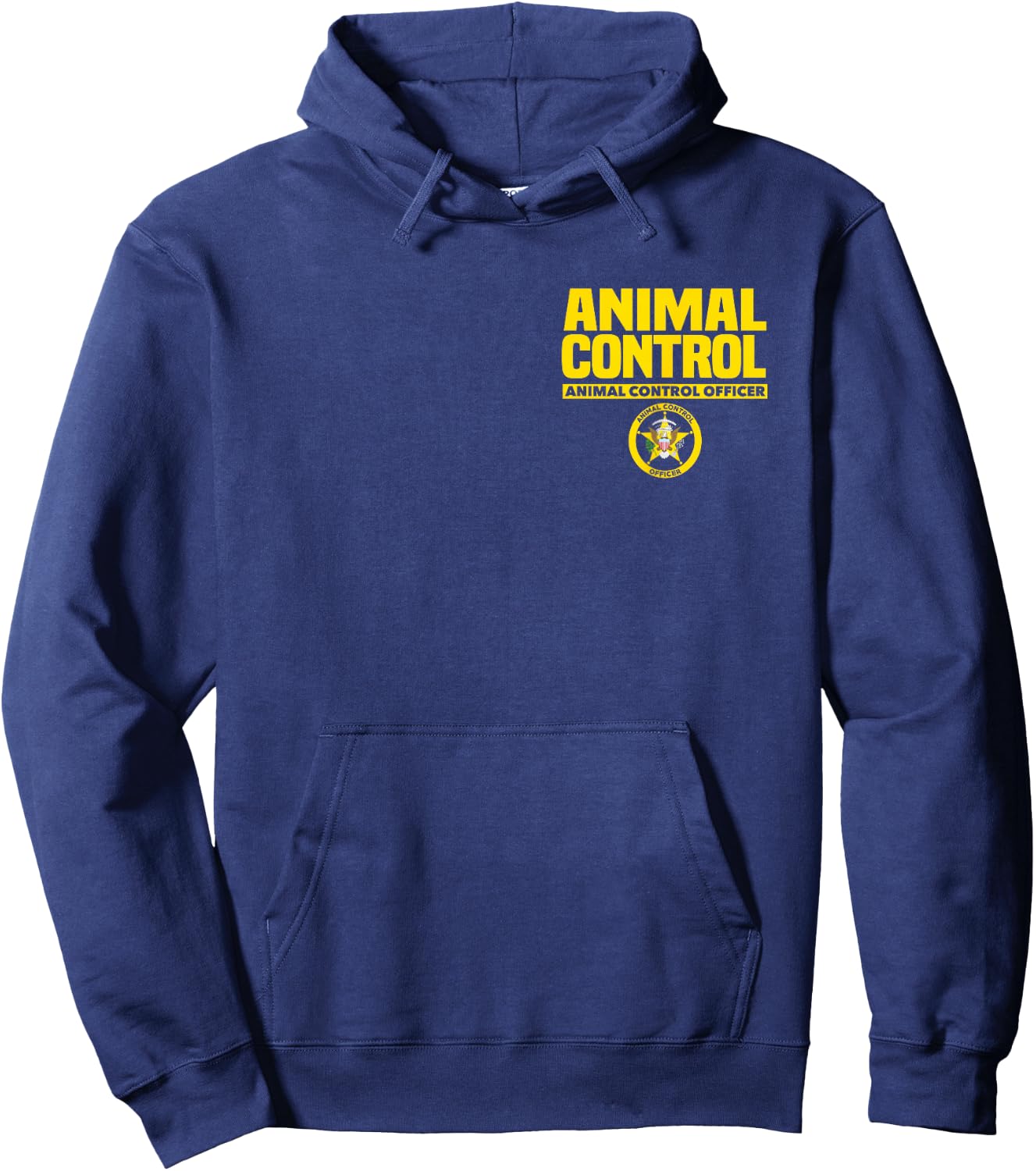 Animal Control Officer Public Safety Uniform Patrol Duty Hoodie - Hoodie | Navy