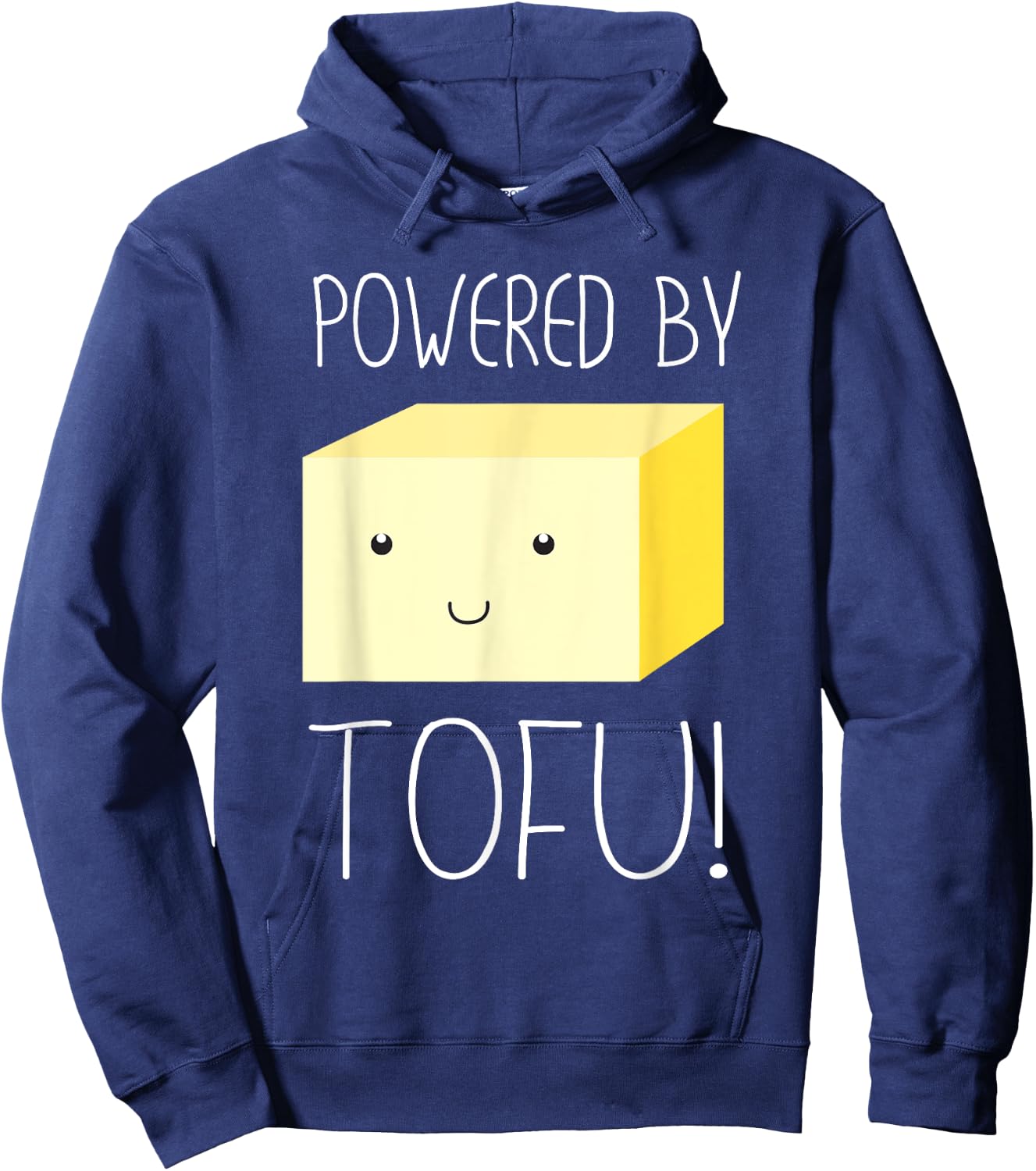 Powered by tofu Hoodie - Hoodie | Navy