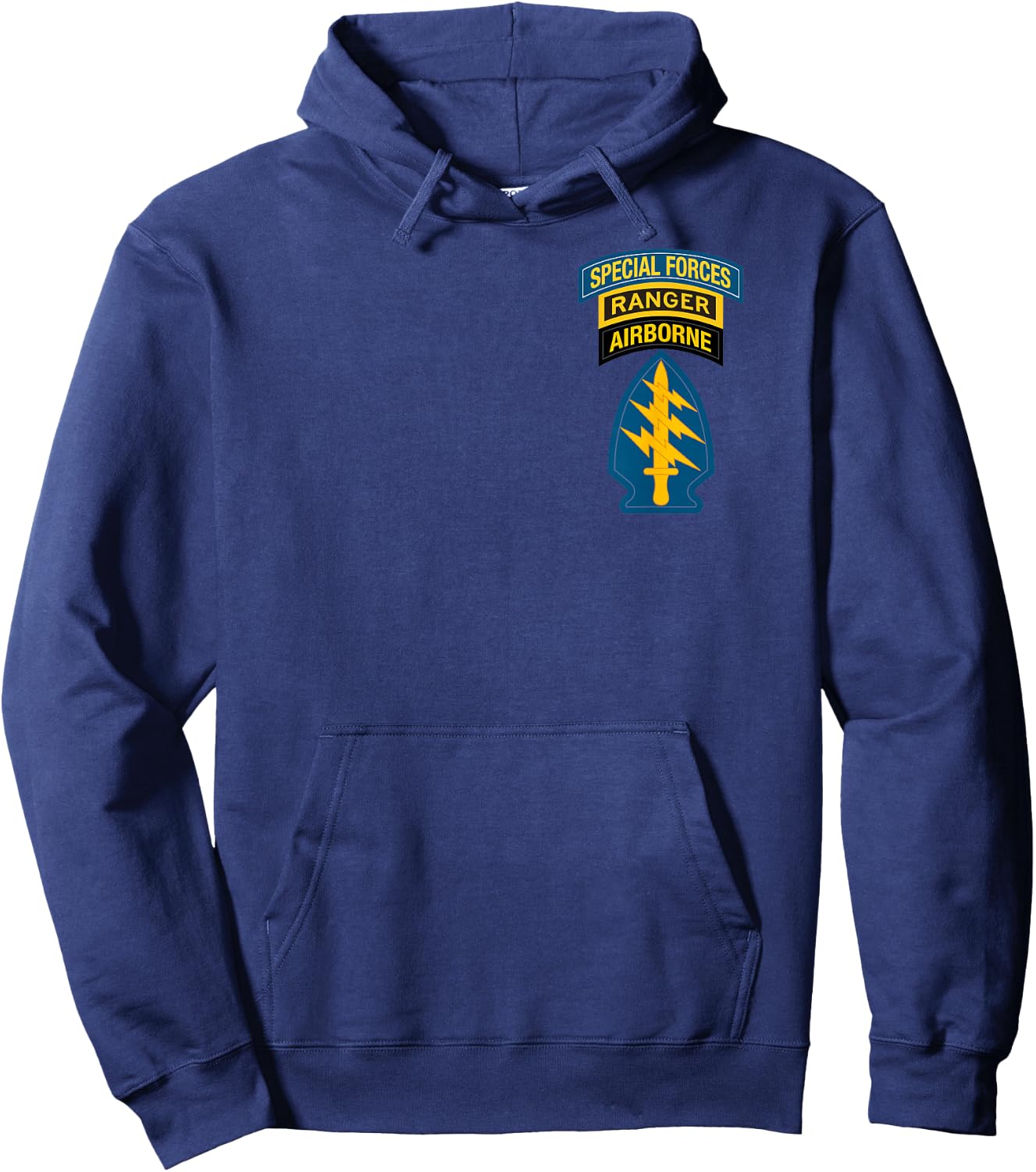 US Special Forces Shirt -Special Forces Ranger Classic Hoodie - Hoodie | Navy