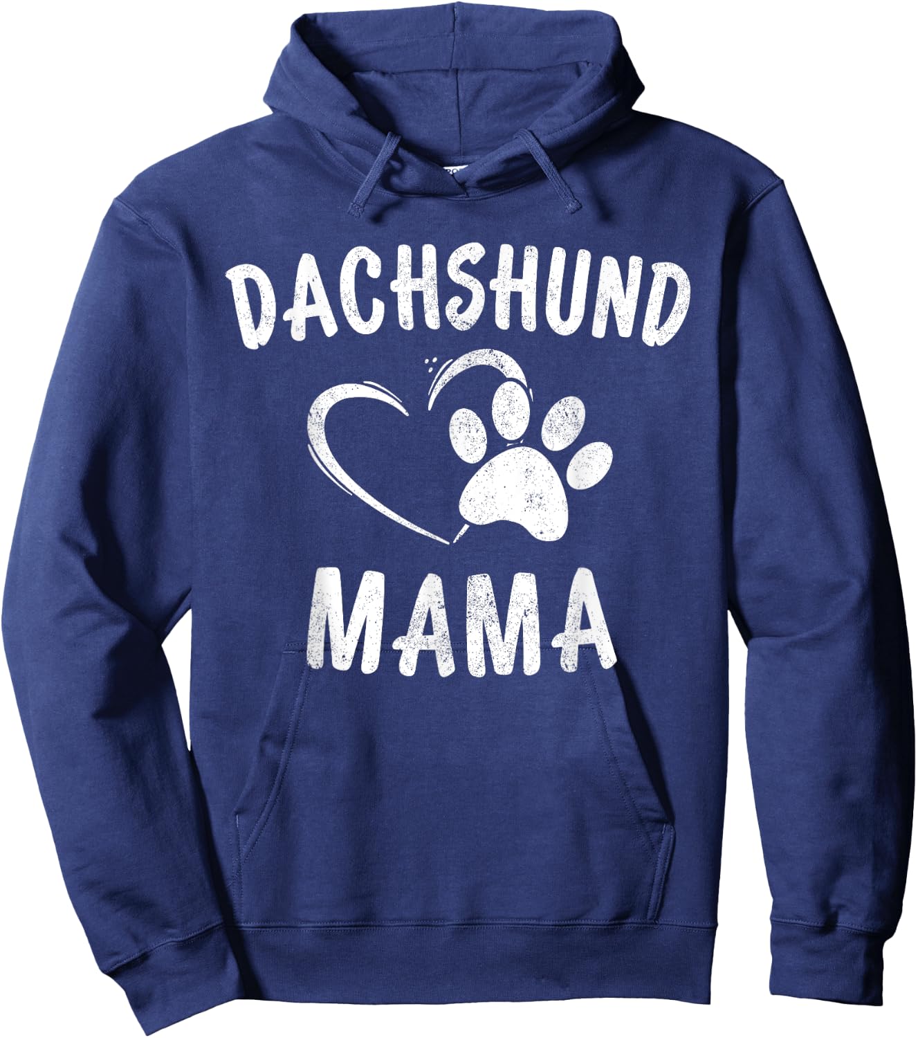 Dachshund Mama Gift Pet Weenie Lover Apparel Dog Doxie Mom Hoodie - Hoodie | Navy