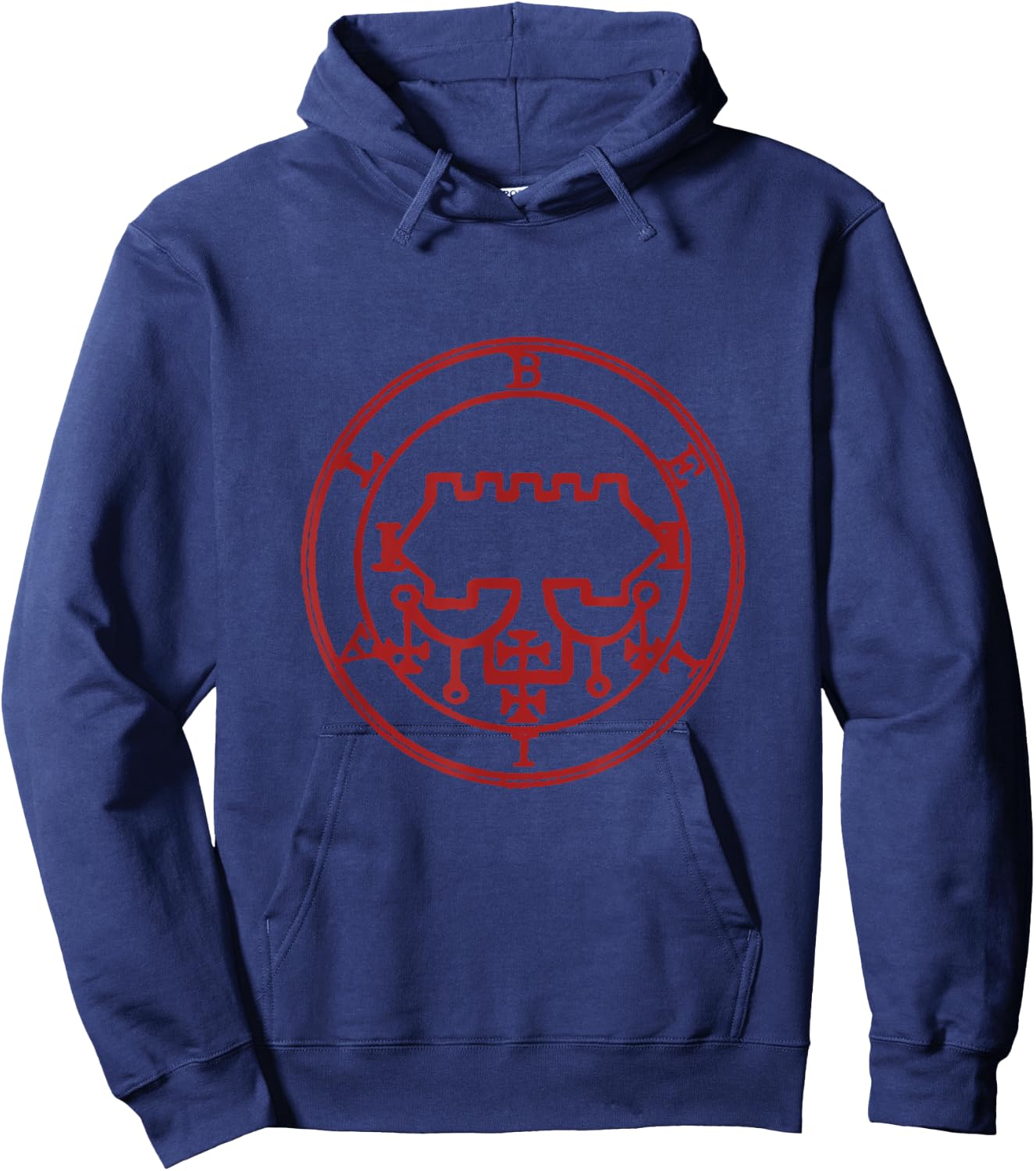 Belial Demon Goetia Grimoire Sigil Magick Hoodie - Hoodie | Navy