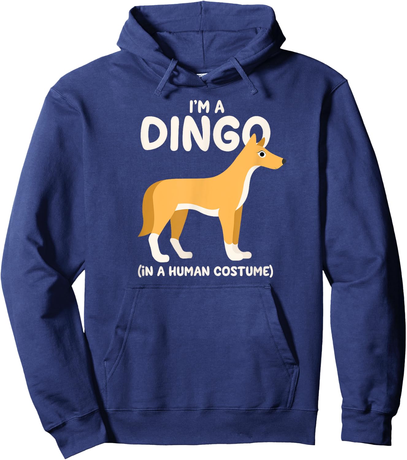 Dingo Costume Funny Dingoes Hoodie - Hoodie | Navy