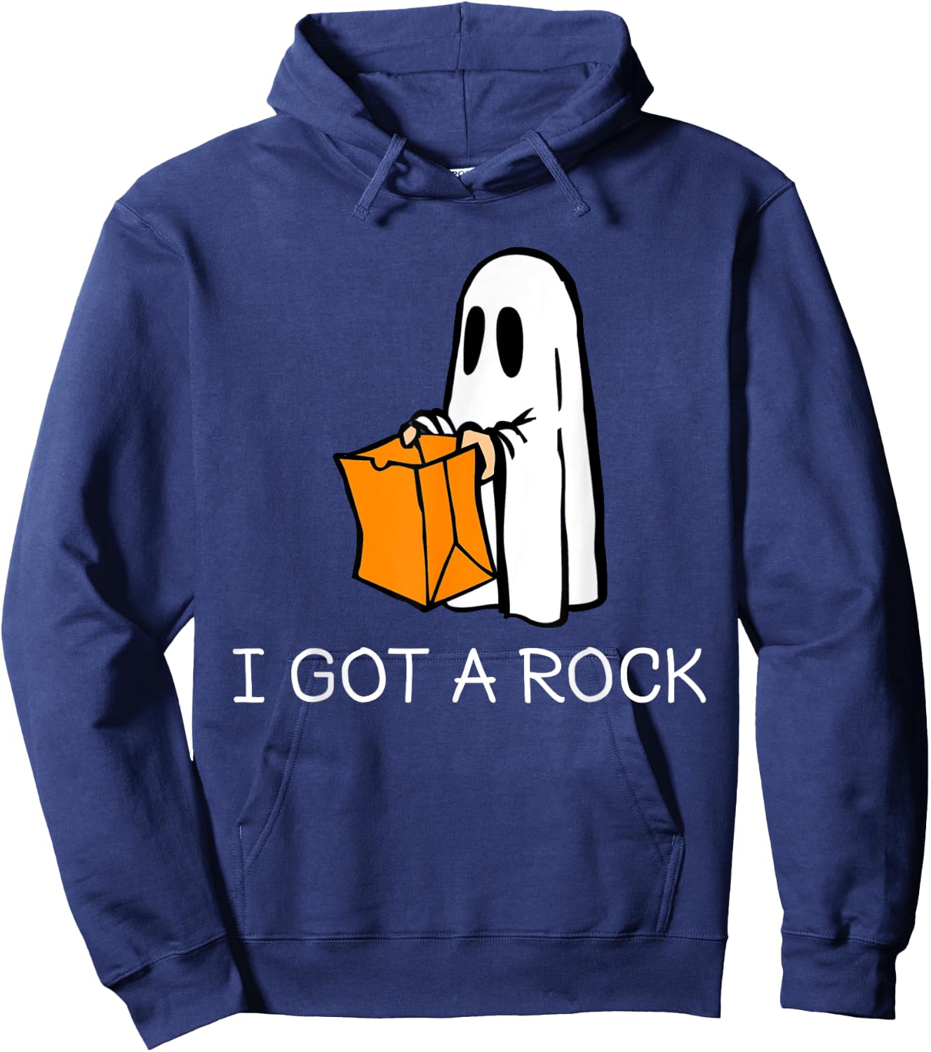 I Got A Rock Trick or Treat Hoodie - Hoodie | Navy