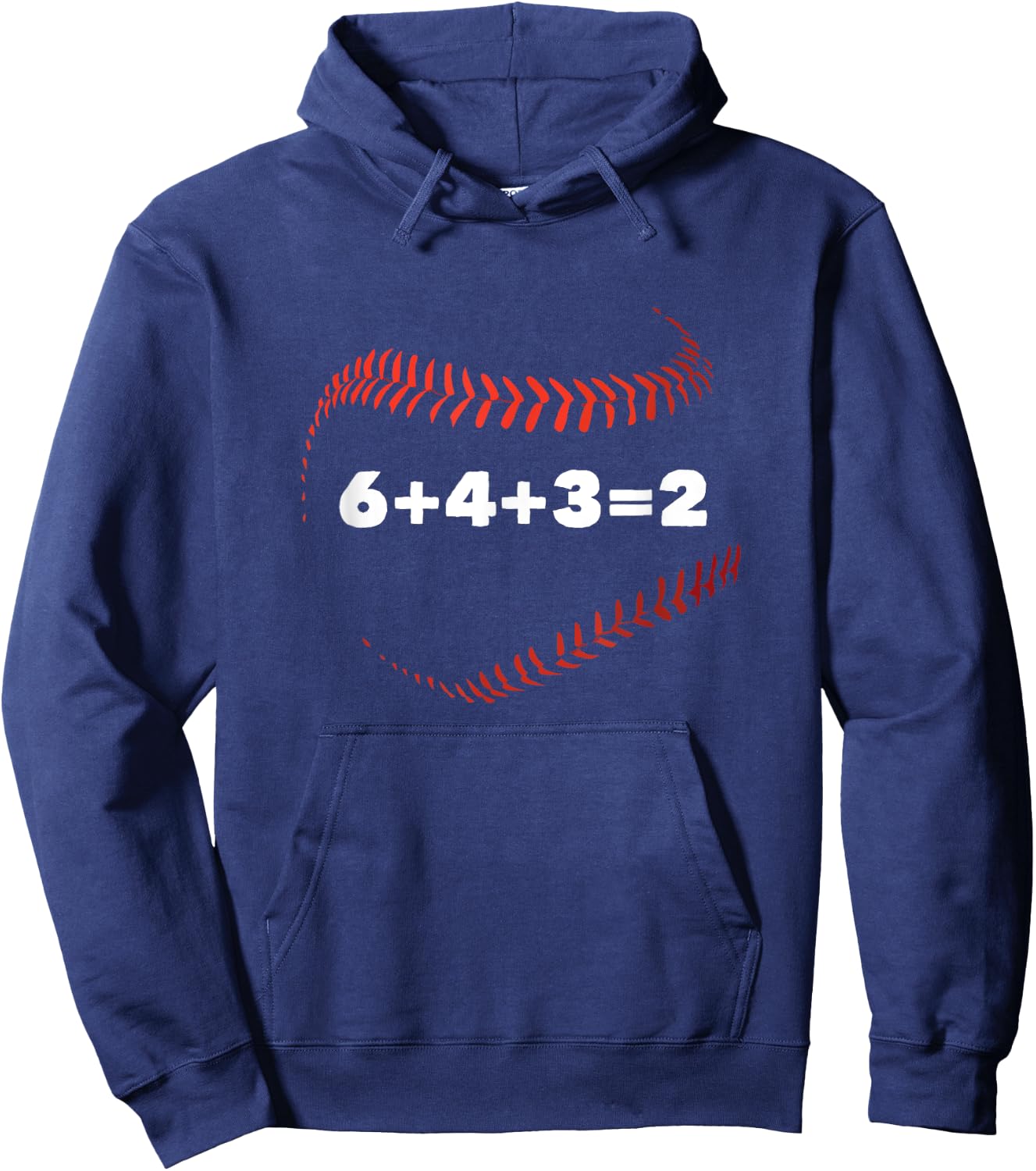 6432 Baseball Math Hoodie - Hoodie | Navy