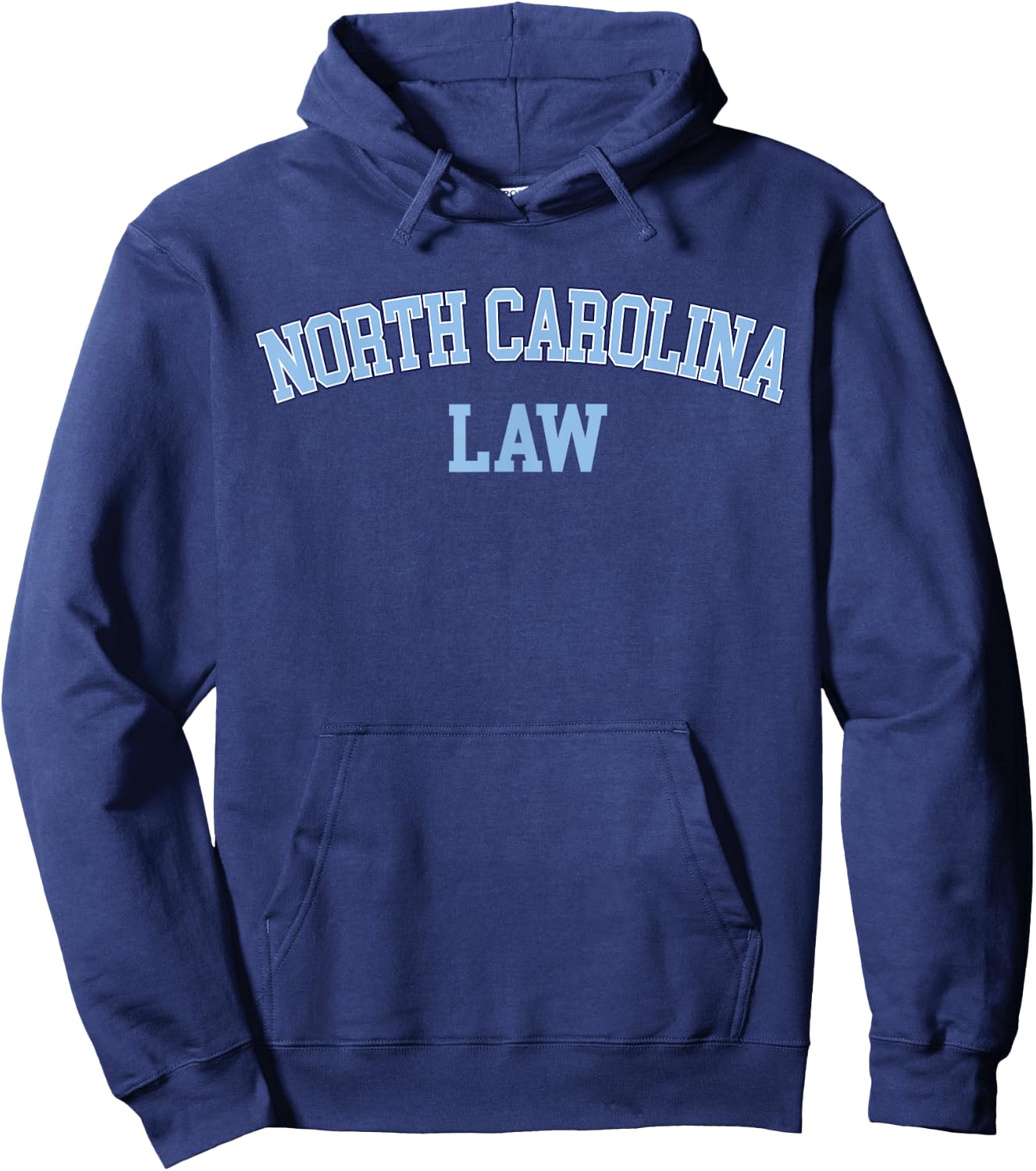 North Carolina Law, Attorney Bar Graduate Lawyer College Hoodie - Hoodie | Navy