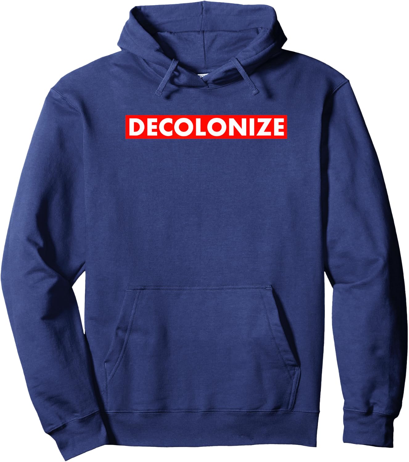 Decolonize Indigenous Native American Education Gift Hoodie - Hoodie | Navy