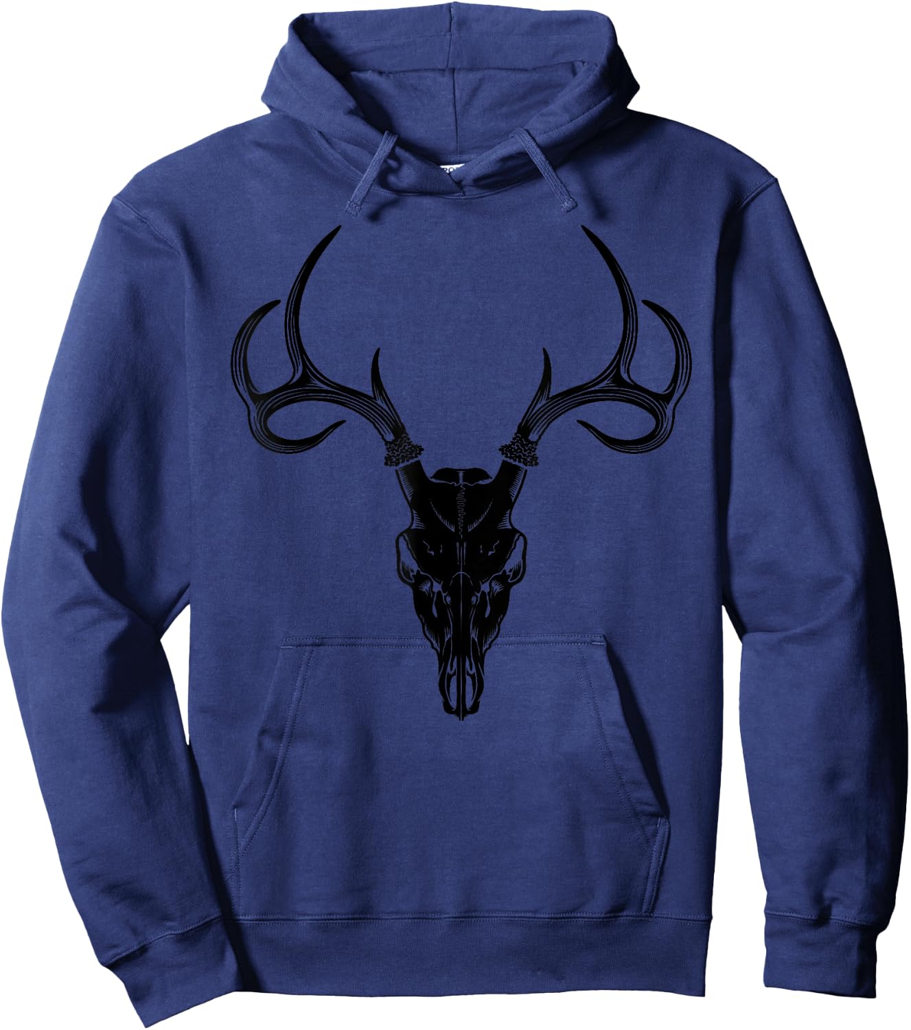 Deer Skull / Deer Hunting & Big Game Hunter Gifts Hoodie - Hoodie | Navy