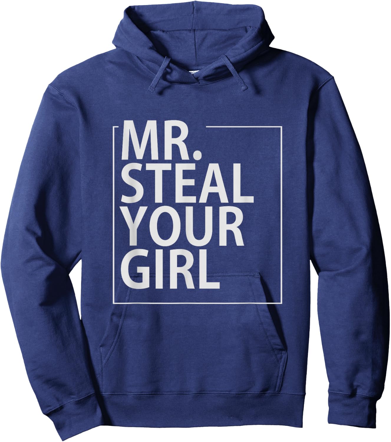Mr Steal Your Girl - Text Hoodie - Hoodie | Navy
