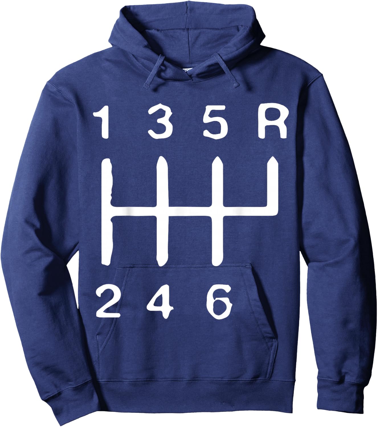 6 Speed Manual Gear Stick Shift Transmision Mechanic Gift Hoodie - Hoodie | Navy