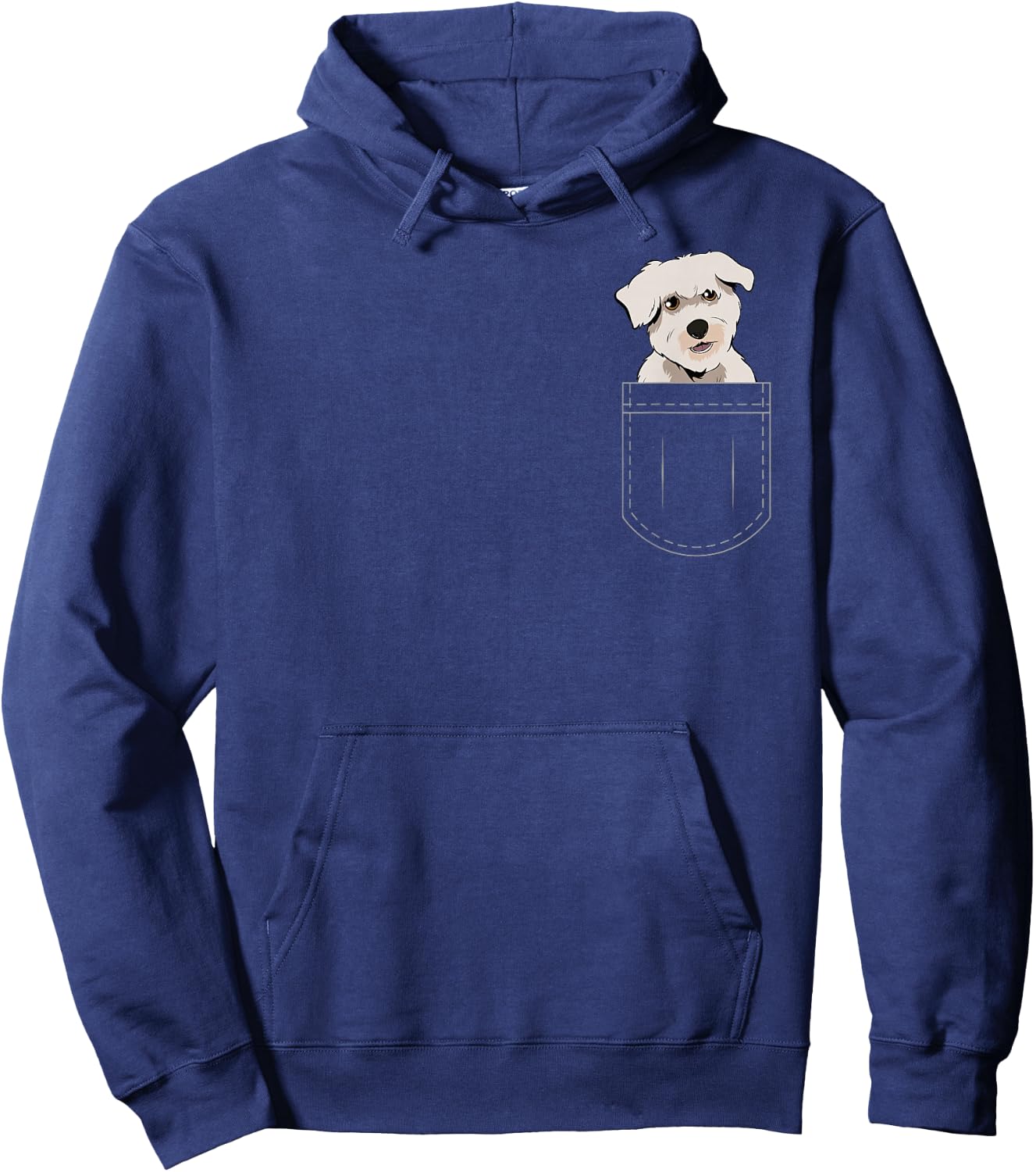 Coton de Tulear Dog Breed Hoodie - Hoodie | Navy