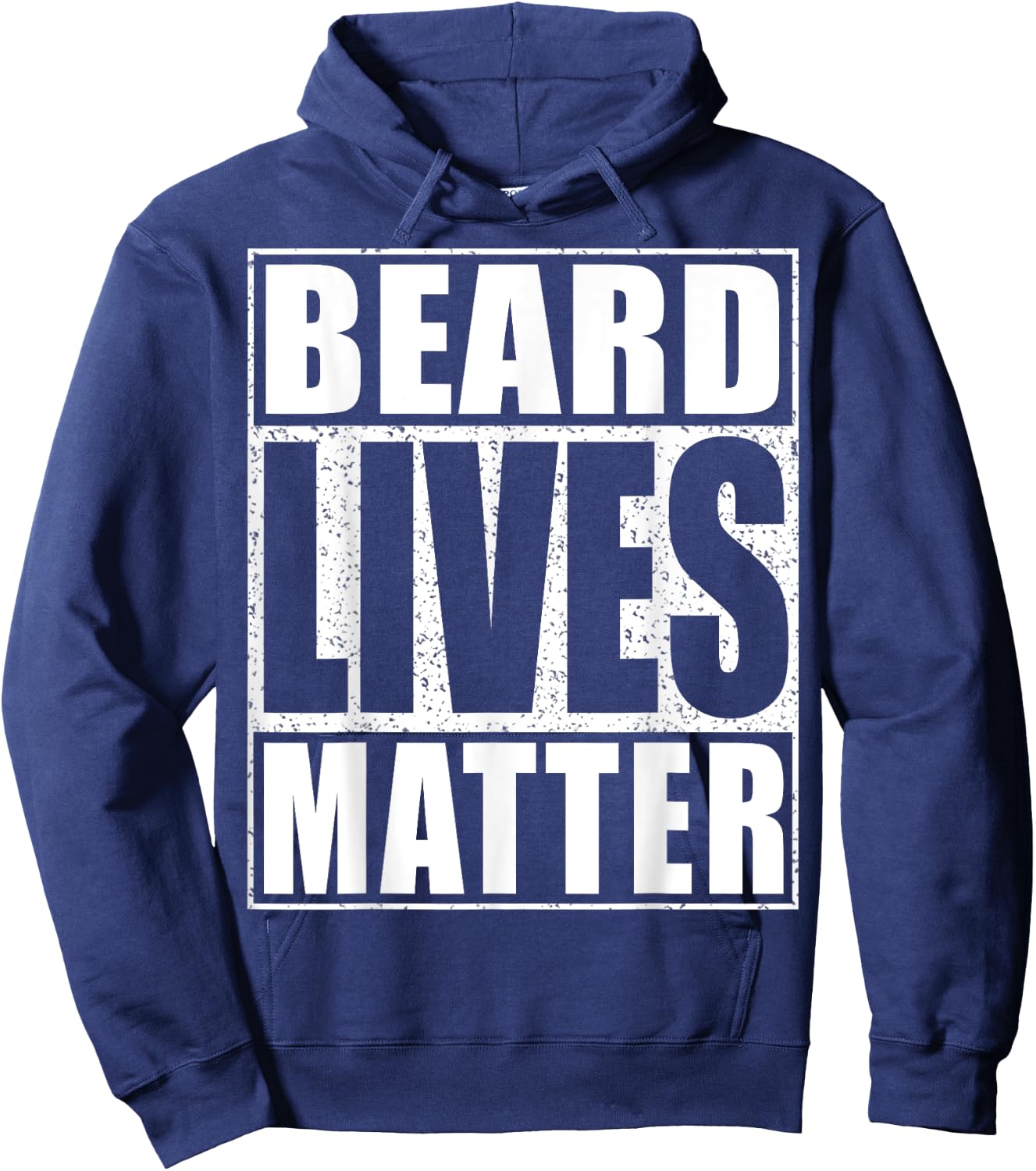 Beard Lives Matter Shirt Funny Men Dad Bearded Man Hoodie - Hoodie | Navy