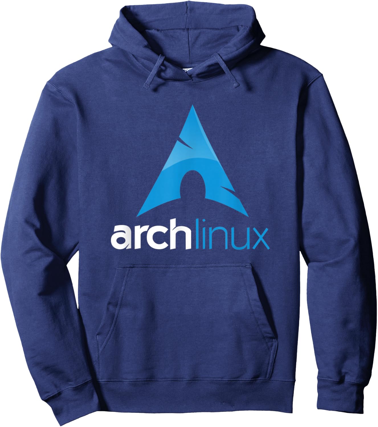 Arch Linux with tagline and Logo Open Source Os Hoodie - Hoodie | Navy