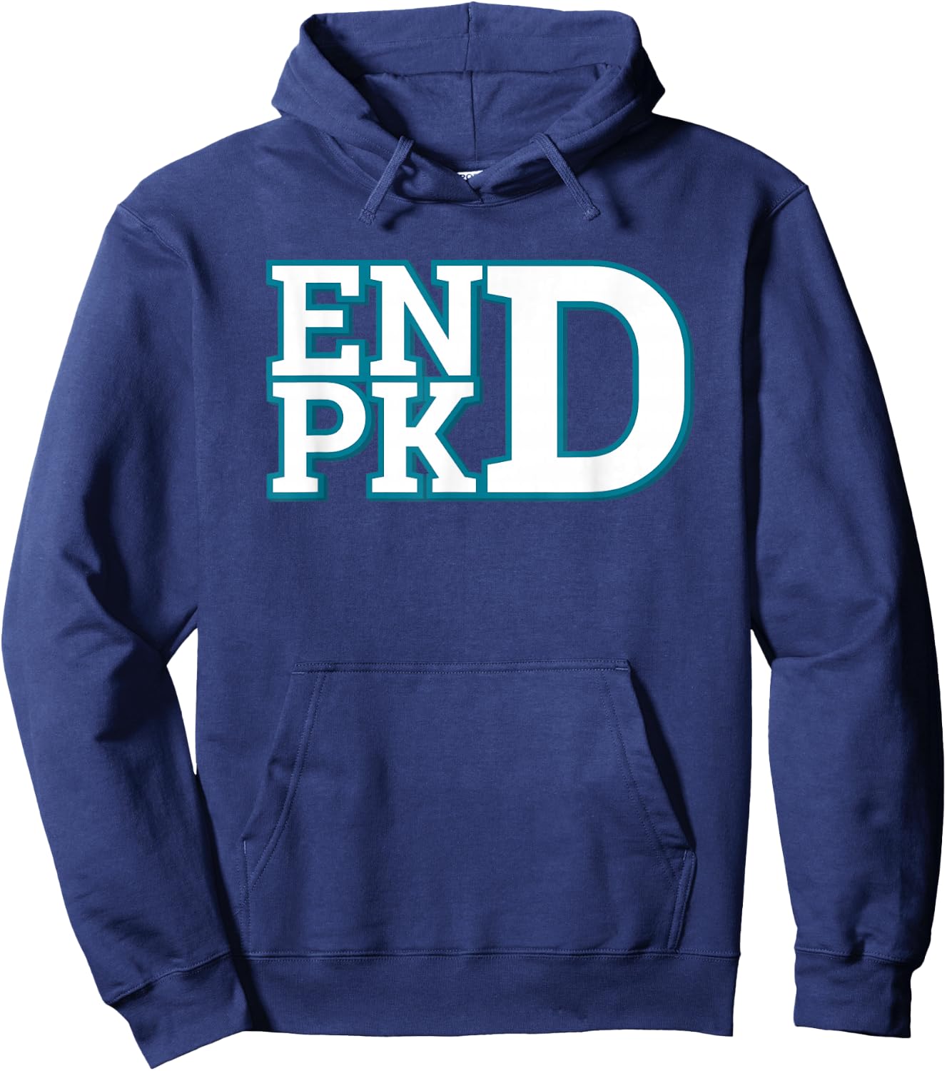 Polycystic Kidney Disease Awareness END PKD Fight T Shirt Hoodie - Hoodie | Navy