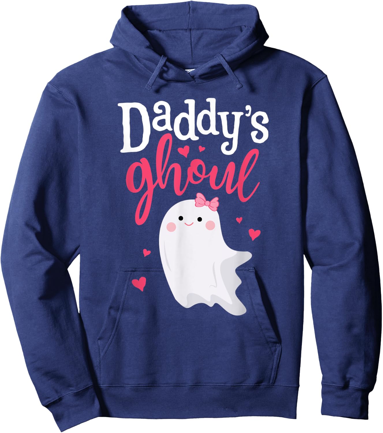 Cute Daddy's Girl Daughter Halloween Ghost Ghoul Costume Hoodie - Hoodie | Navy