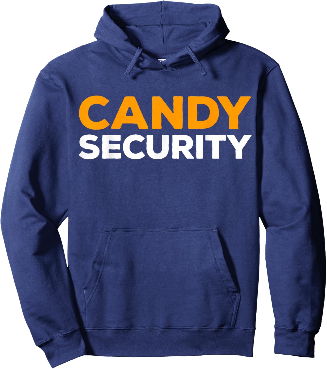 Candy Security Shirt Men Women Kids Halloween Costume Hoodie - Hoodie | Navy