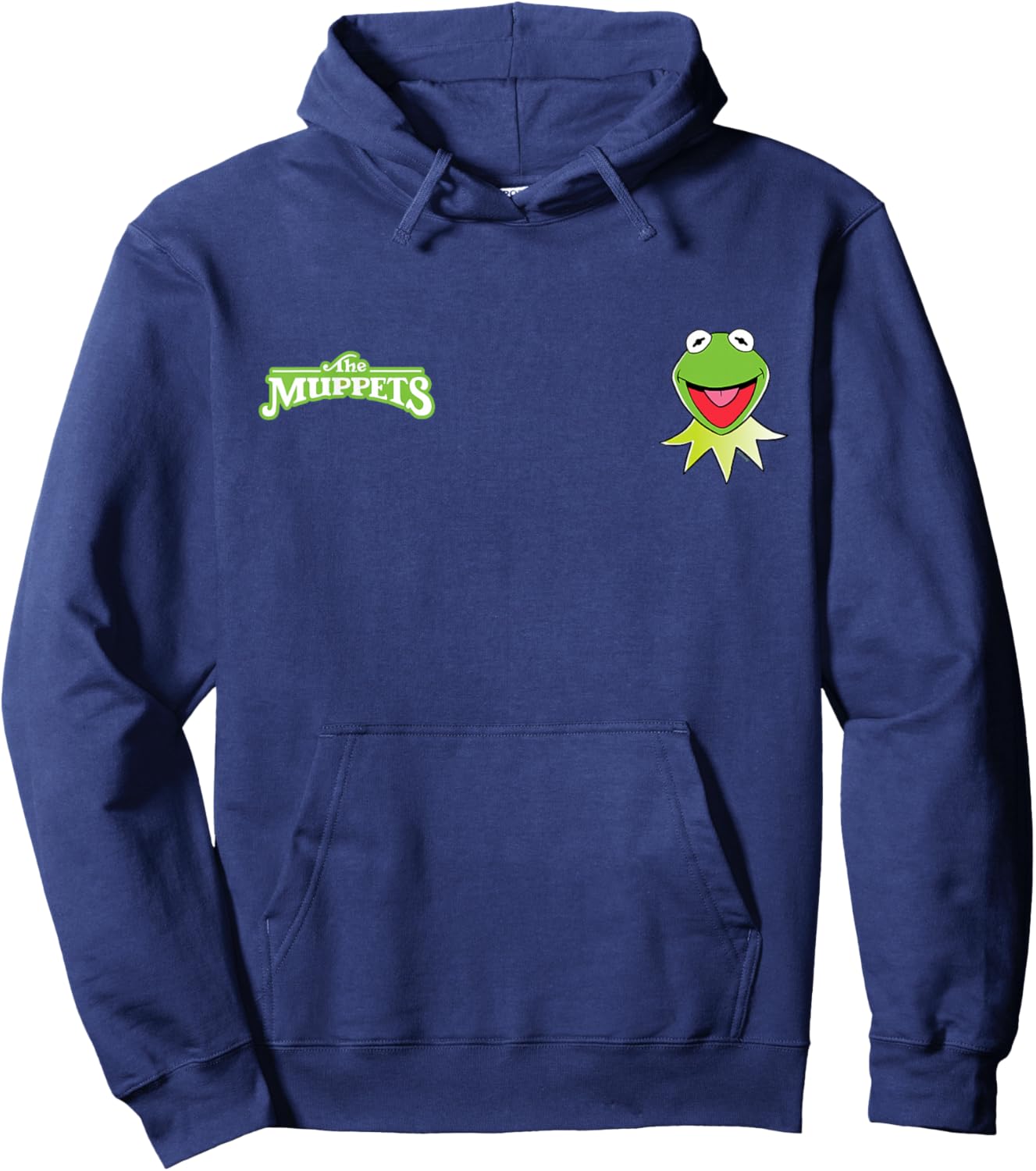 Disney The Muppets Kermit the Frog #55 2-Sided Soccer Jersey Hoodie - Hoodie | Navy