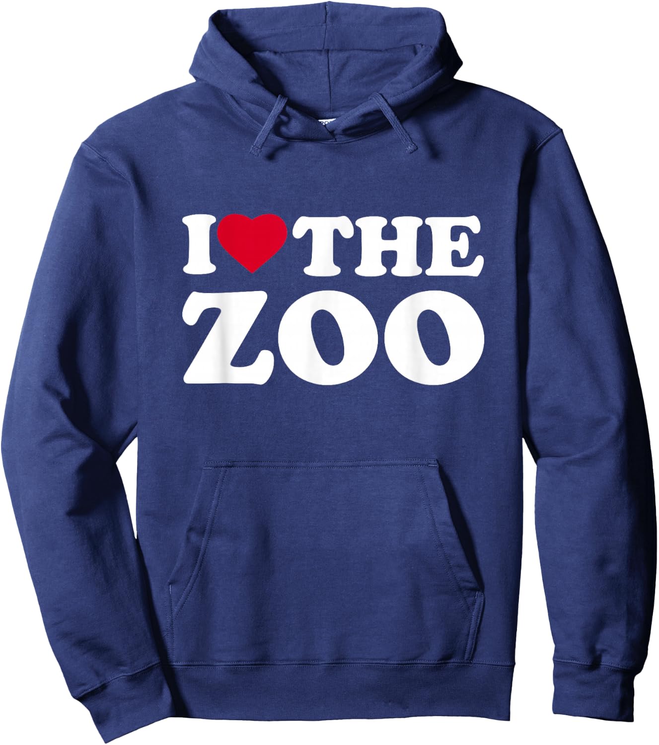 I Love The Zoo I Heart The Zoo Lover Hoodie - Hoodie | Navy