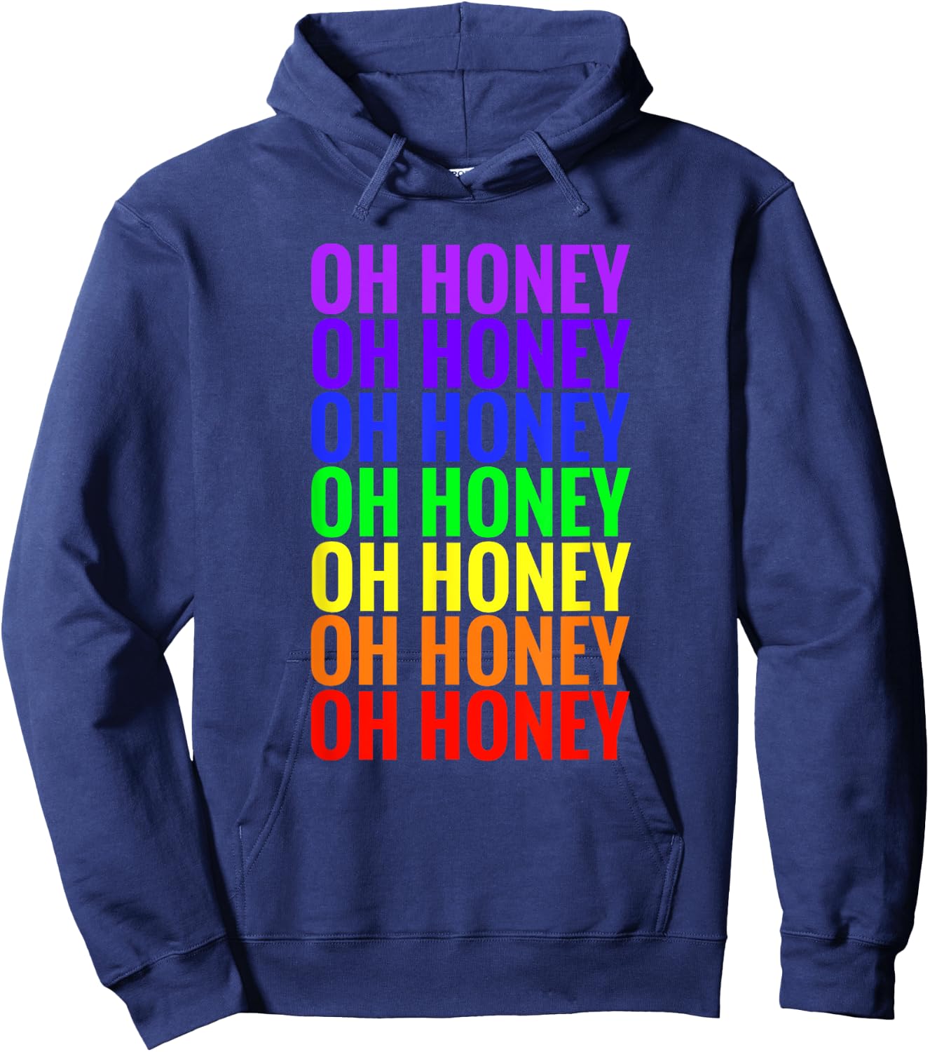 Trixie Oh Honey Rainbow Hoodie - Hoodie | Navy