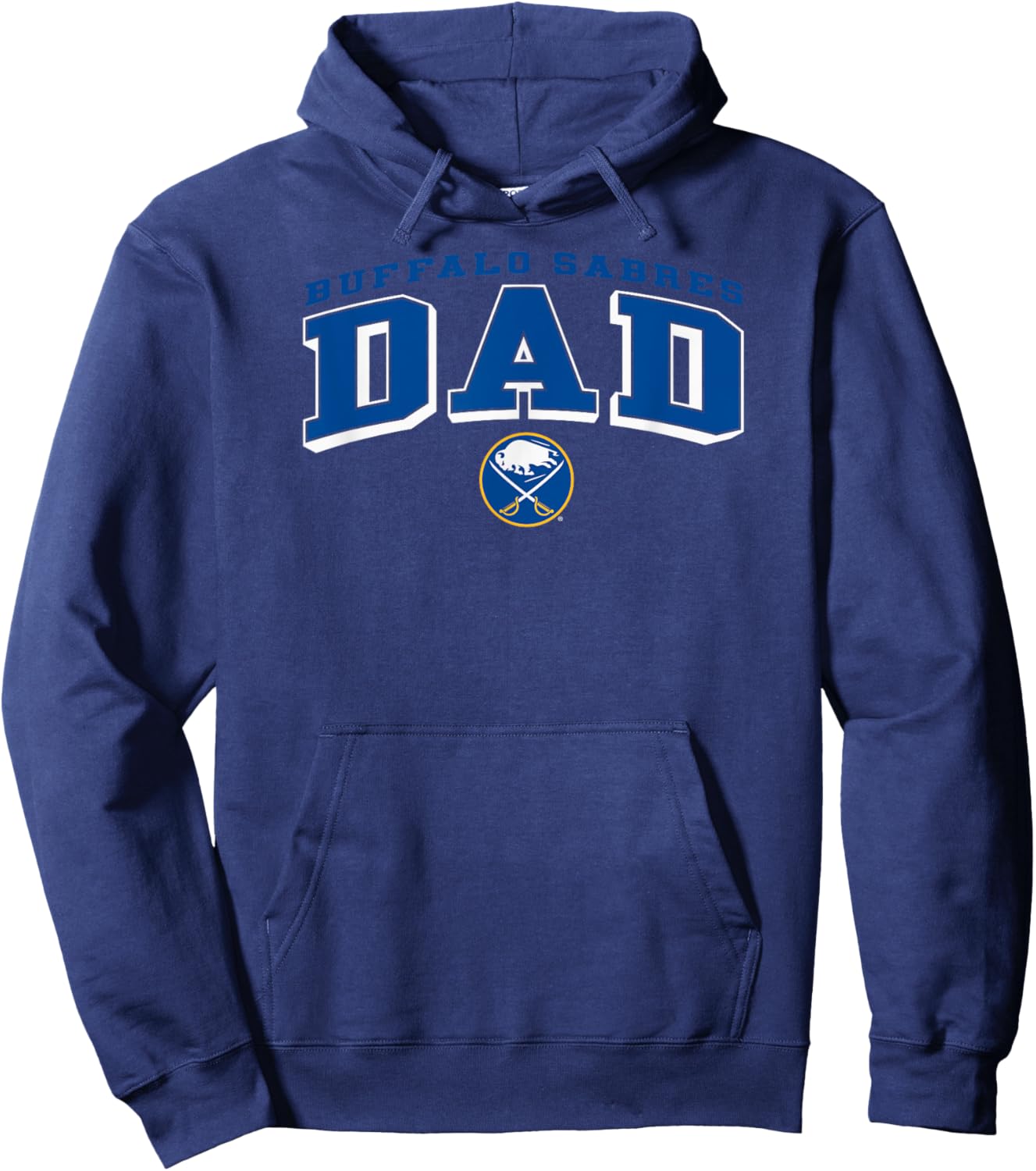Buffalo Sabres Dad Arch Black NHL Officially Licensed Hoodie - Hoodie | Navy