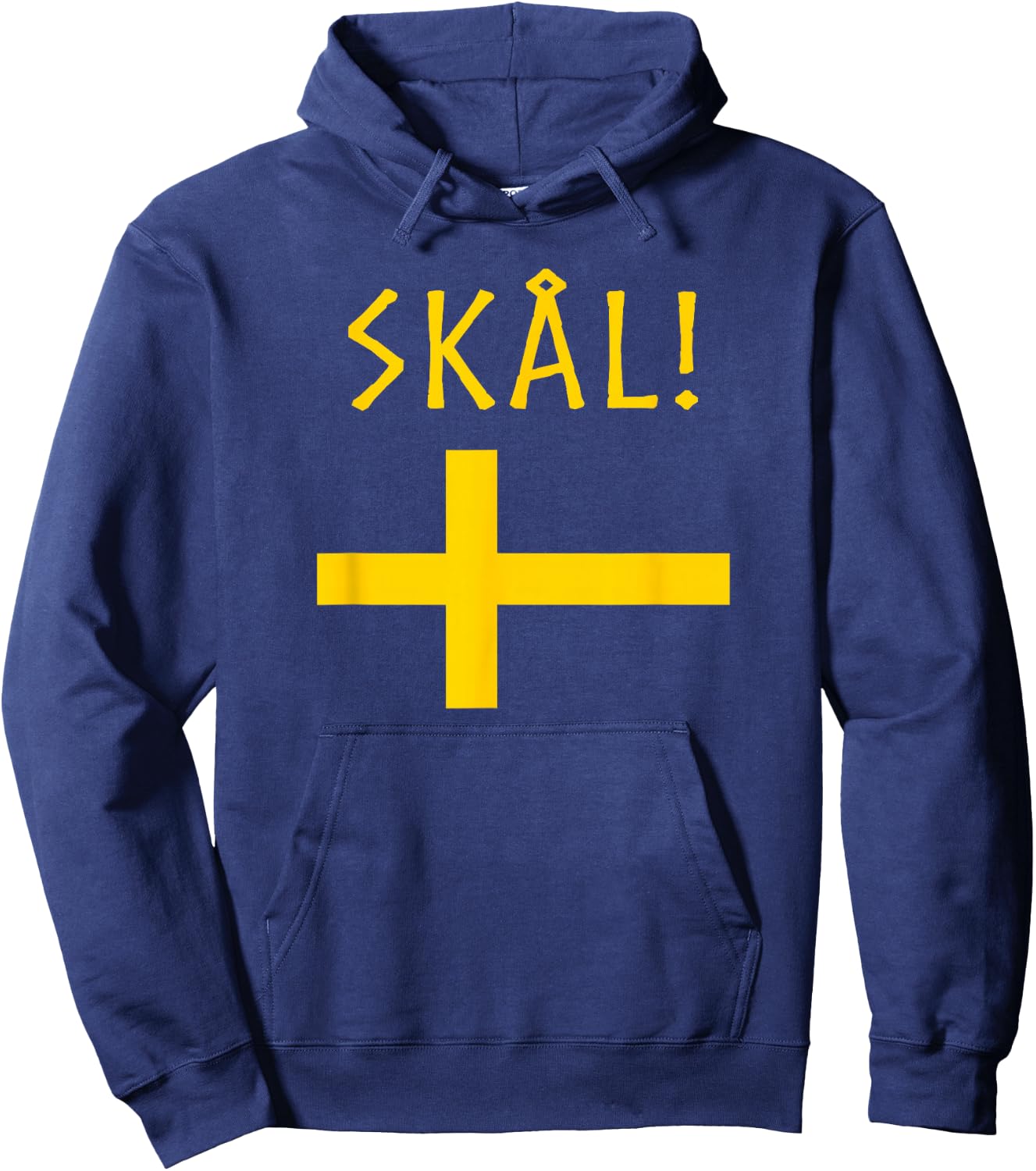 Cheers In Swedish Souvenir Flag Of Sweden Gifts Funny Scale Hoodie - Hoodie | Navy