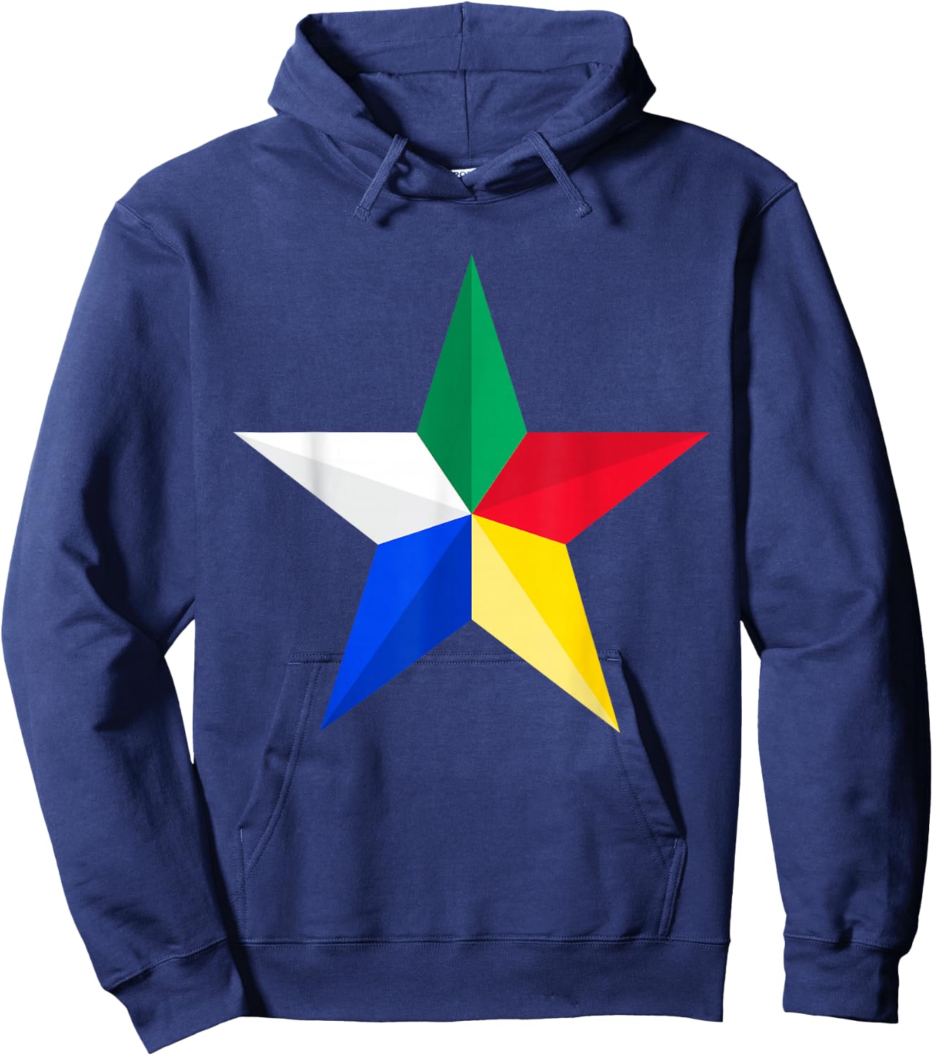 Druze star,Druze flag,Druze symbol,As Suwayda,Syria,Lebanon. Hoodie - Hoodie | Navy