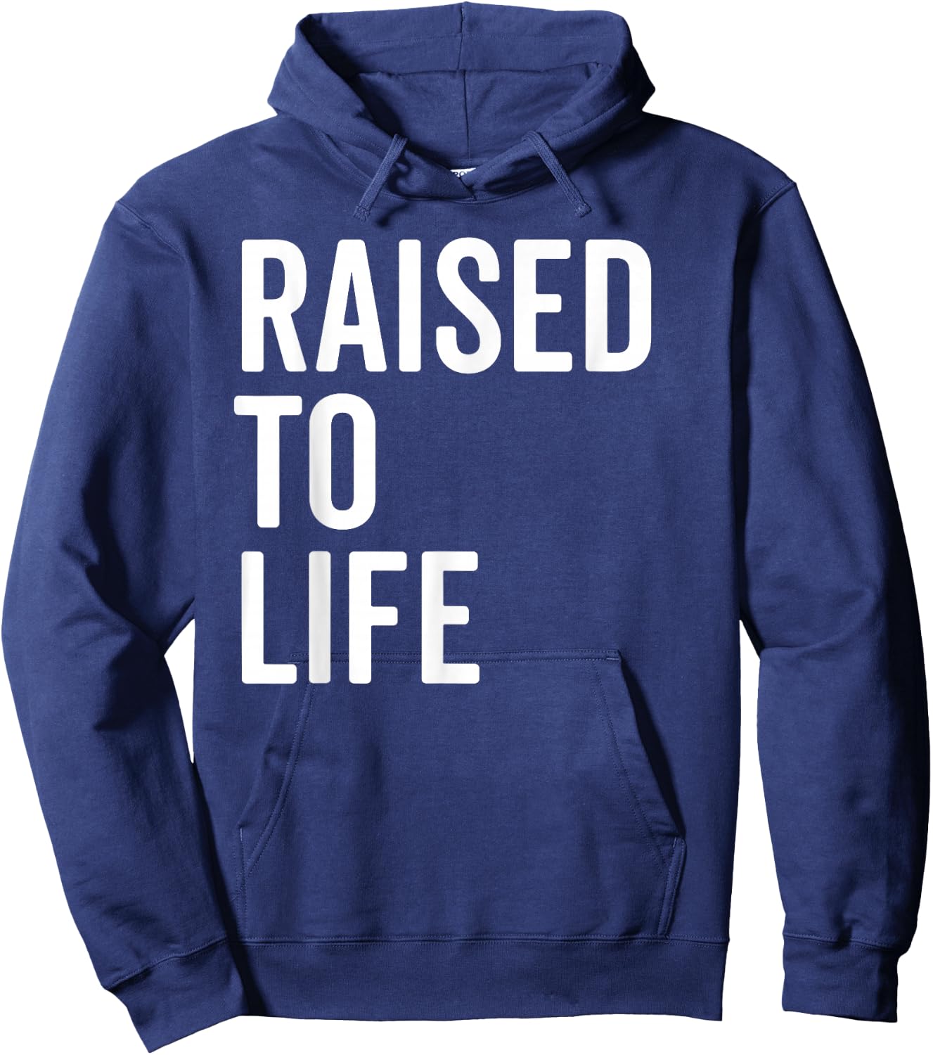 Raised To Life Shirt Christian Baptism New Believer Gift Hoodie - Hoodie | Navy