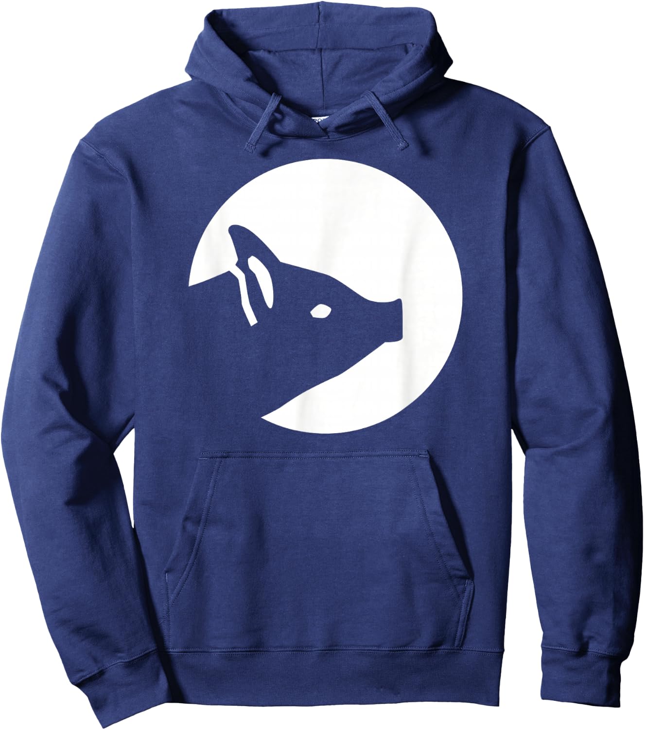 Pig moon Hoodie - Hoodie | Navy