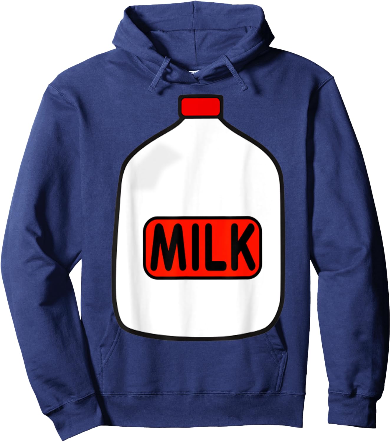 Gallon Of Milk Costume , Match With Cookie Costumes Hoodie - Hoodie | Navy