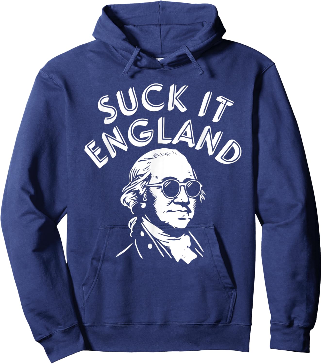 4th Of July Sck It England Hoodie - Hoodie | Navy