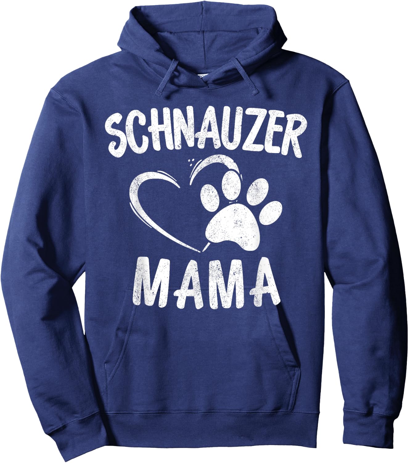 Schnauzer Mama Gift Dog Lover Apparel Schnauzers Mom Hoodie - Hoodie | Navy