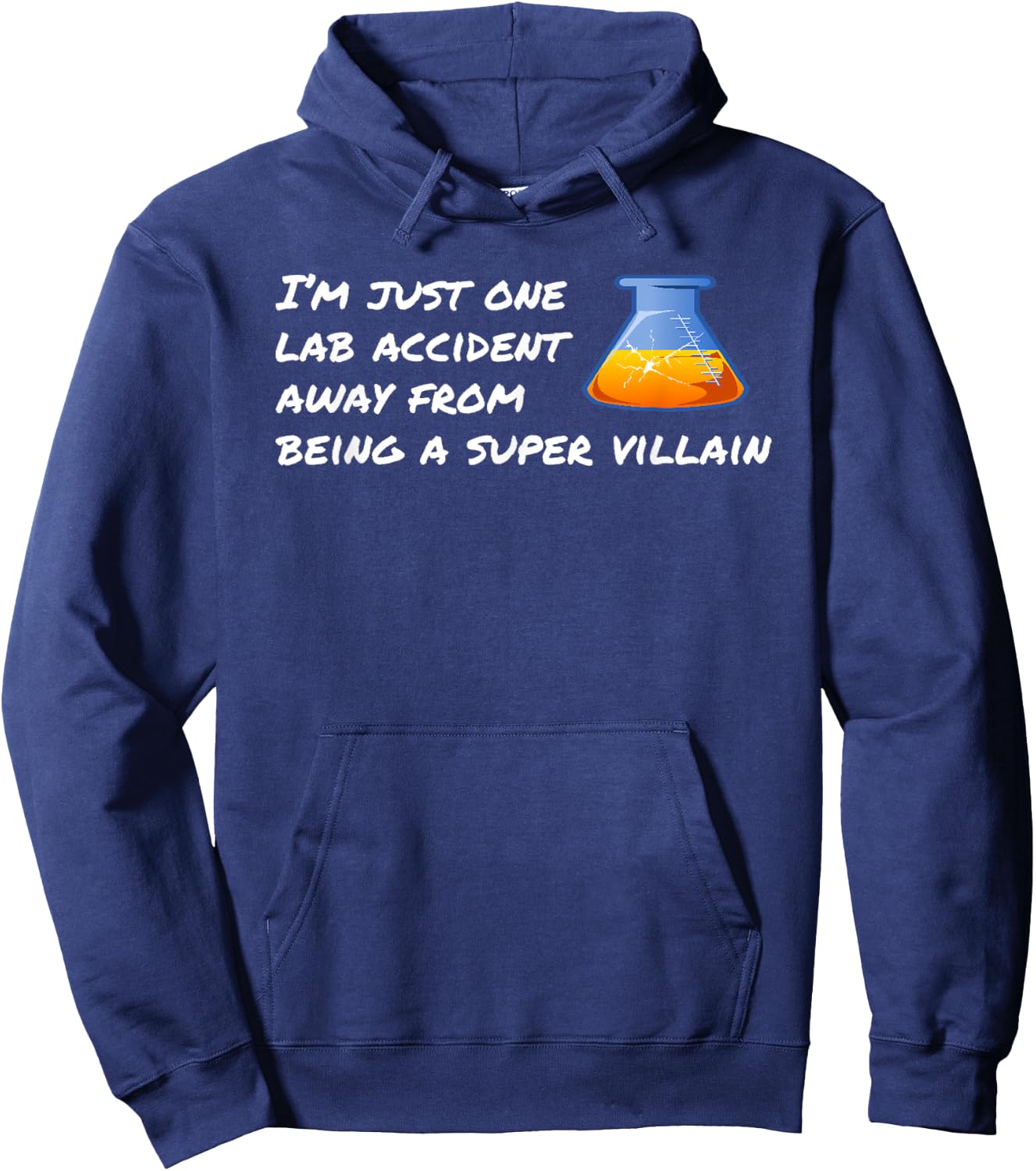 Super Villain Comic Book Super Hero Graphic Novel Hoodie - Hoodie | Navy