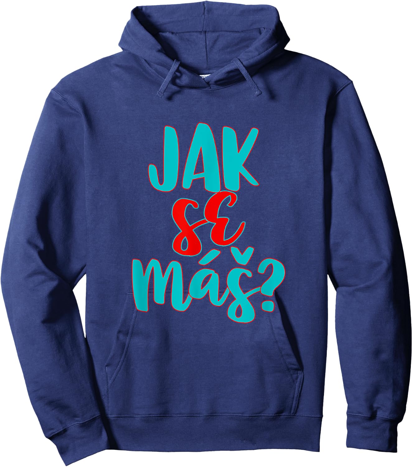 Czech Republic Texan Texas Pride Jak Se Mas Hoodie - Hoodie | Navy