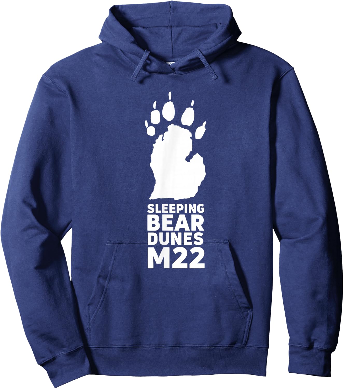 Michigan Sleeping Bear Dunes Shirt Great Lakes Vacation Gift Hoodie - Hoodie | Navy