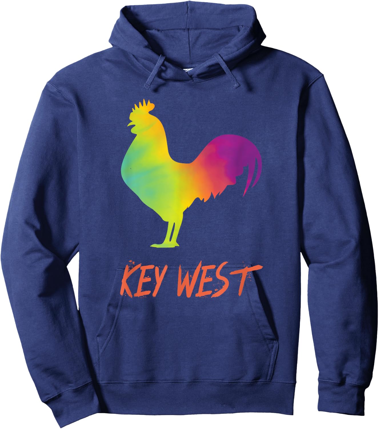 Key West Rooster Hoodie - Hoodie | Navy