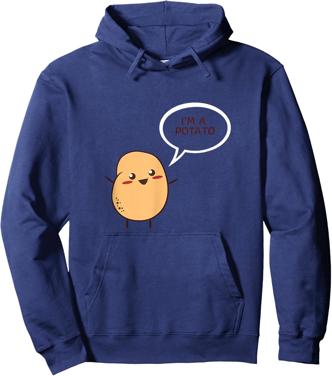 I'm A Potato Hoodie - Hoodie | Navy