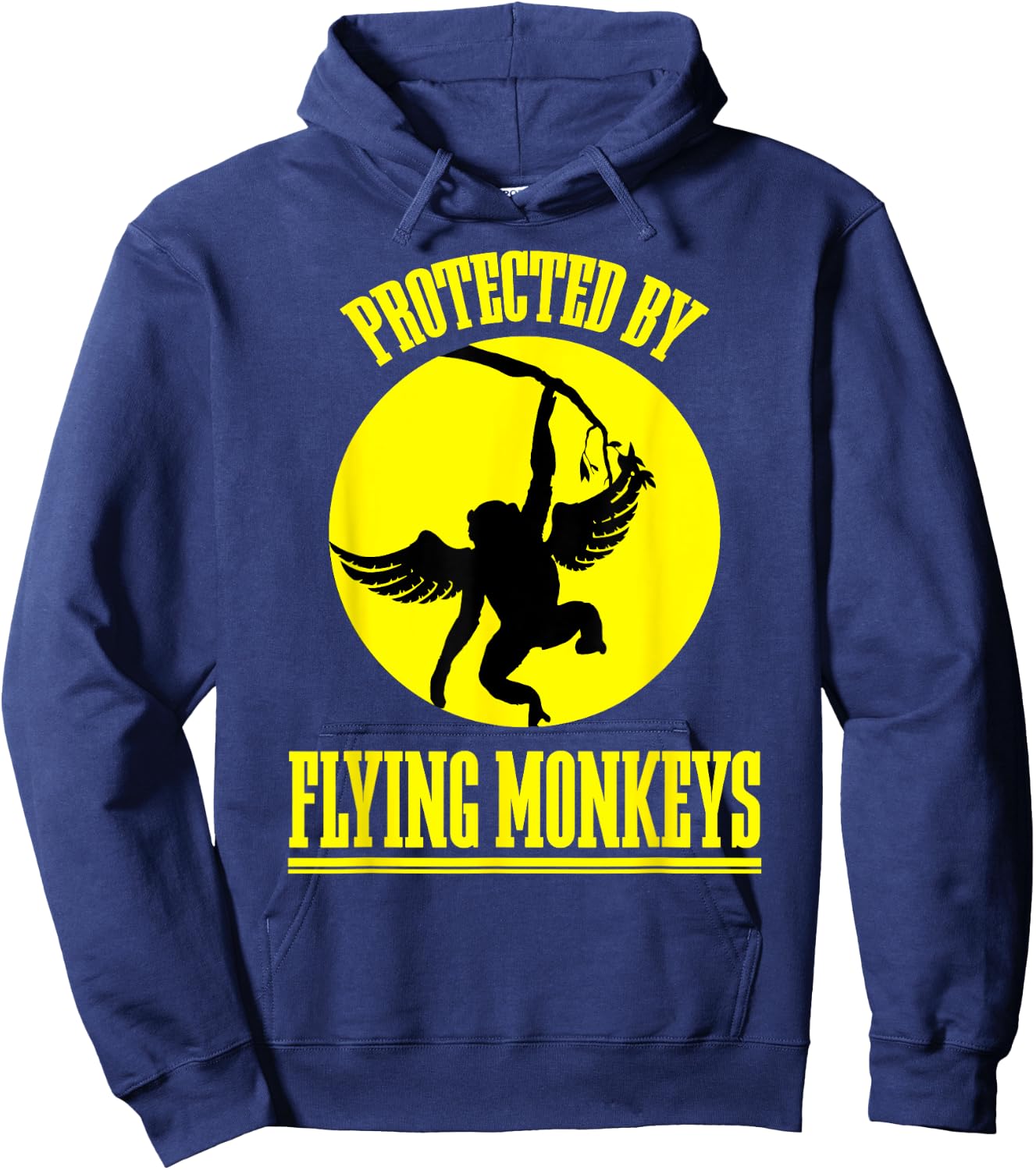 Funny Wizard of OZ Wicked Witch Get My Flying Monkeys Hoodie - Hoodie | Navy