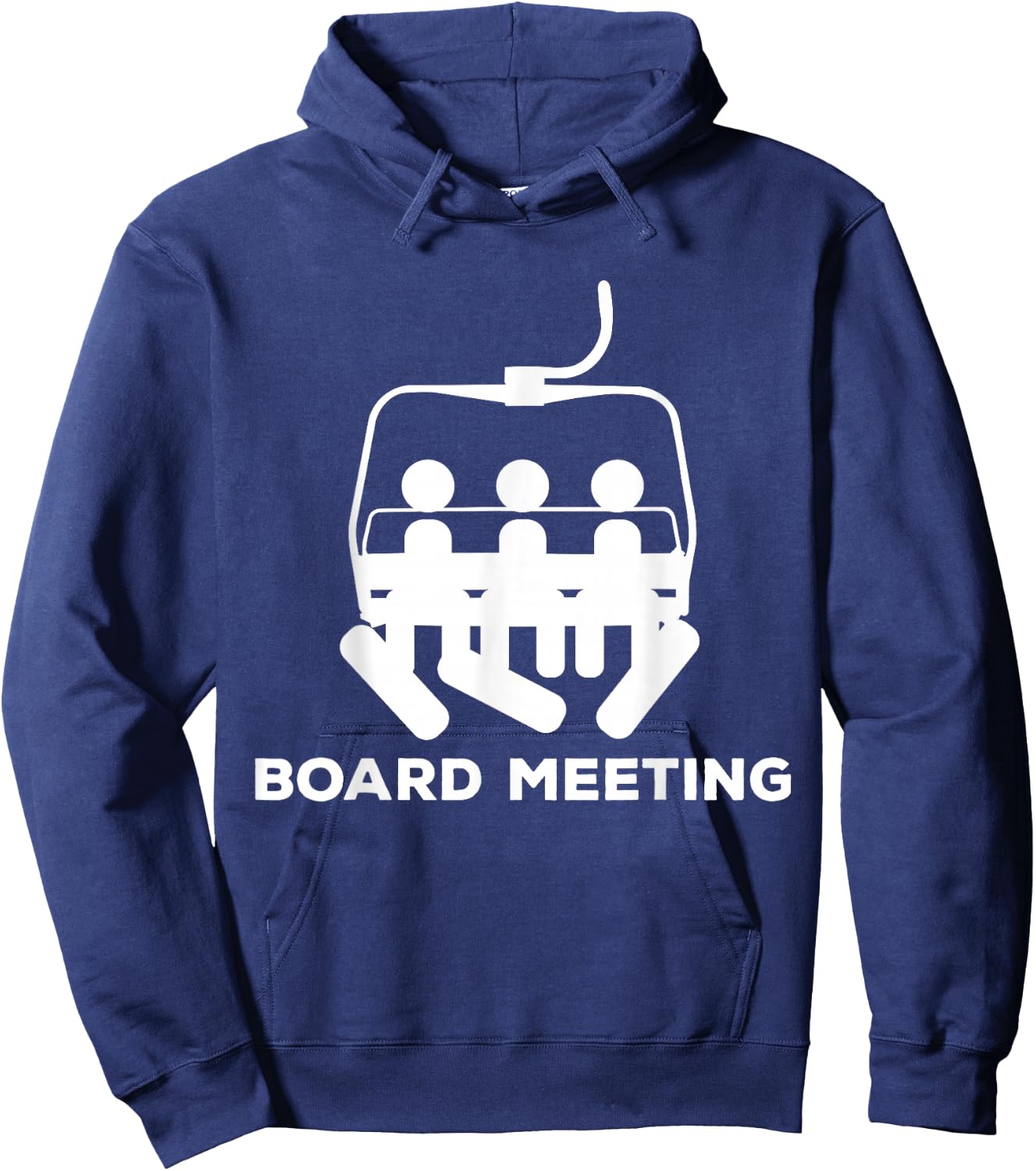 Snowboard Meeting Gift - Snowboarding Holiday Skiing Hoodie - Hoodie | Navy