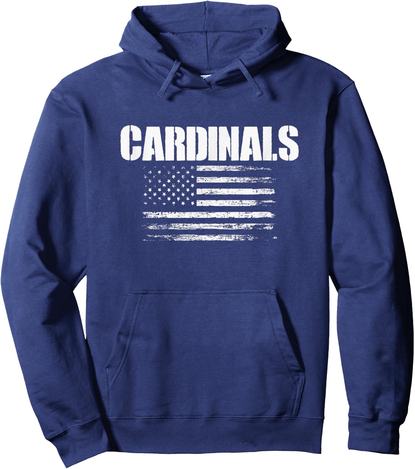 Bloomingdale Cardinals USA Flag Pride Hoodie - Hoodie | Navy