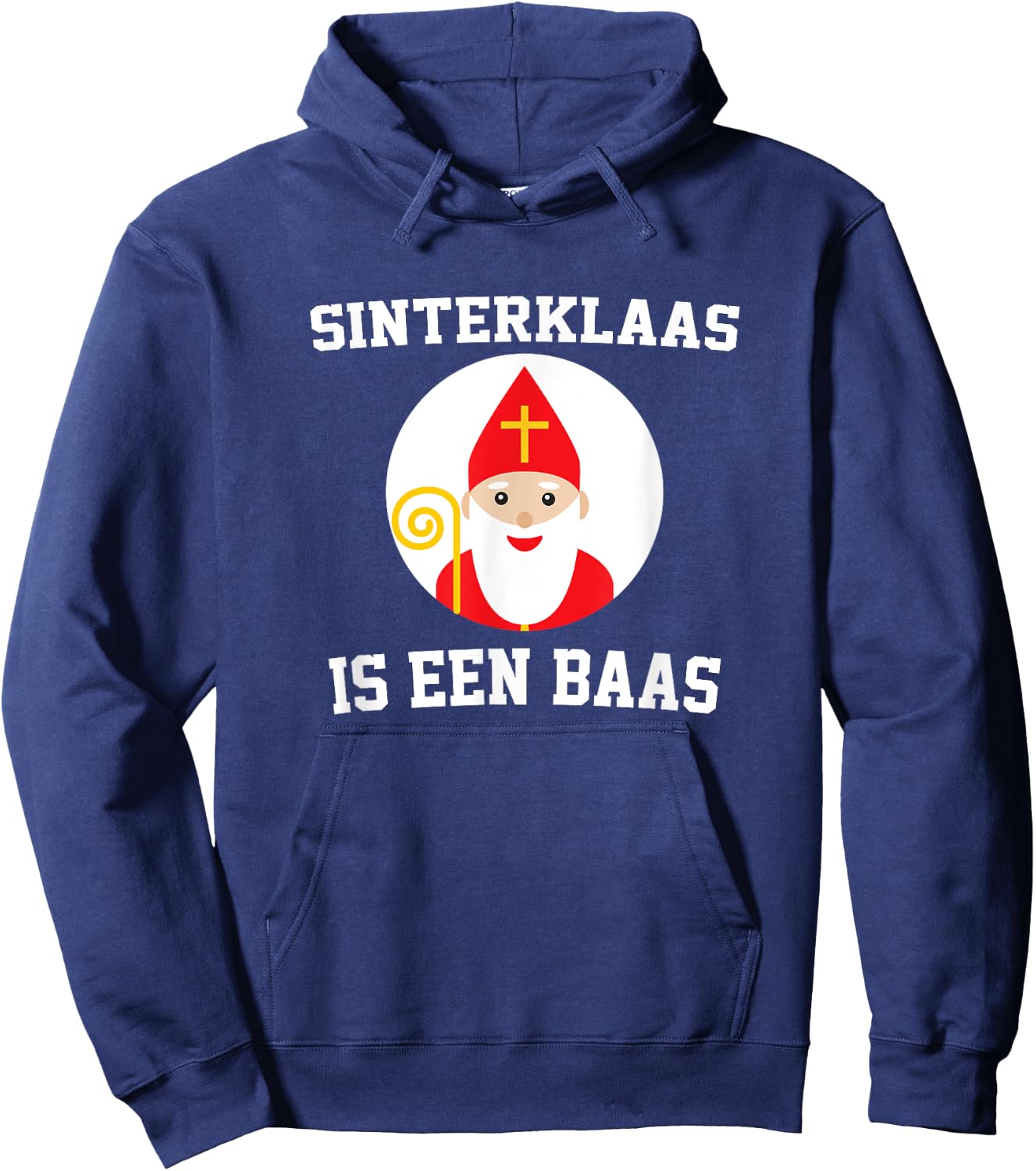 Sinterklaas is een Baas Dutch Netherlands Children Hoodie - Hoodie | Navy