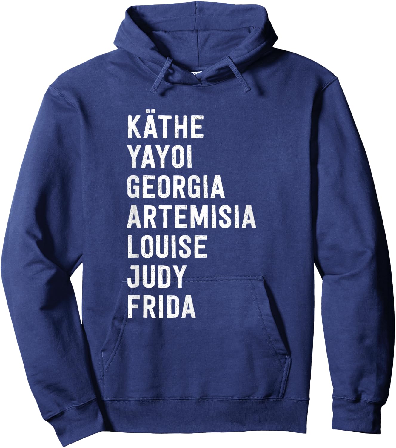 Famous Women Artists Feminism Art History Hoodie - Hoodie | Navy