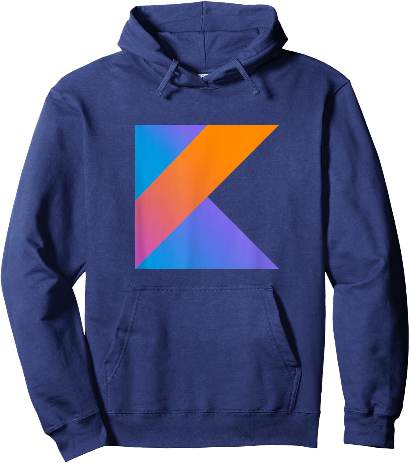 Kotlin Programming Language Logo for Kotlin Programmers Gift Hoodie - Hoodie | Navy