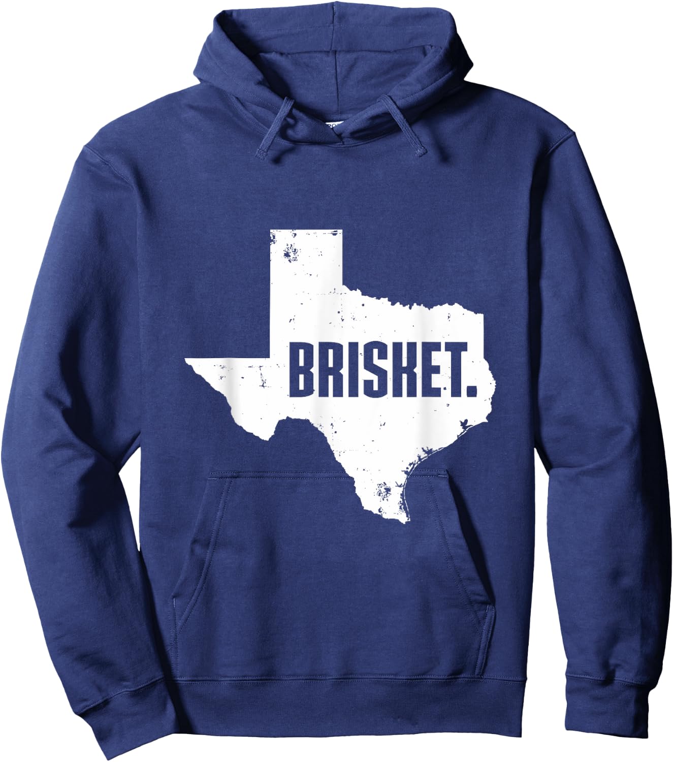 Texas Brisket Cute Grilled BBQ Brisket Hoodie - Hoodie | Navy