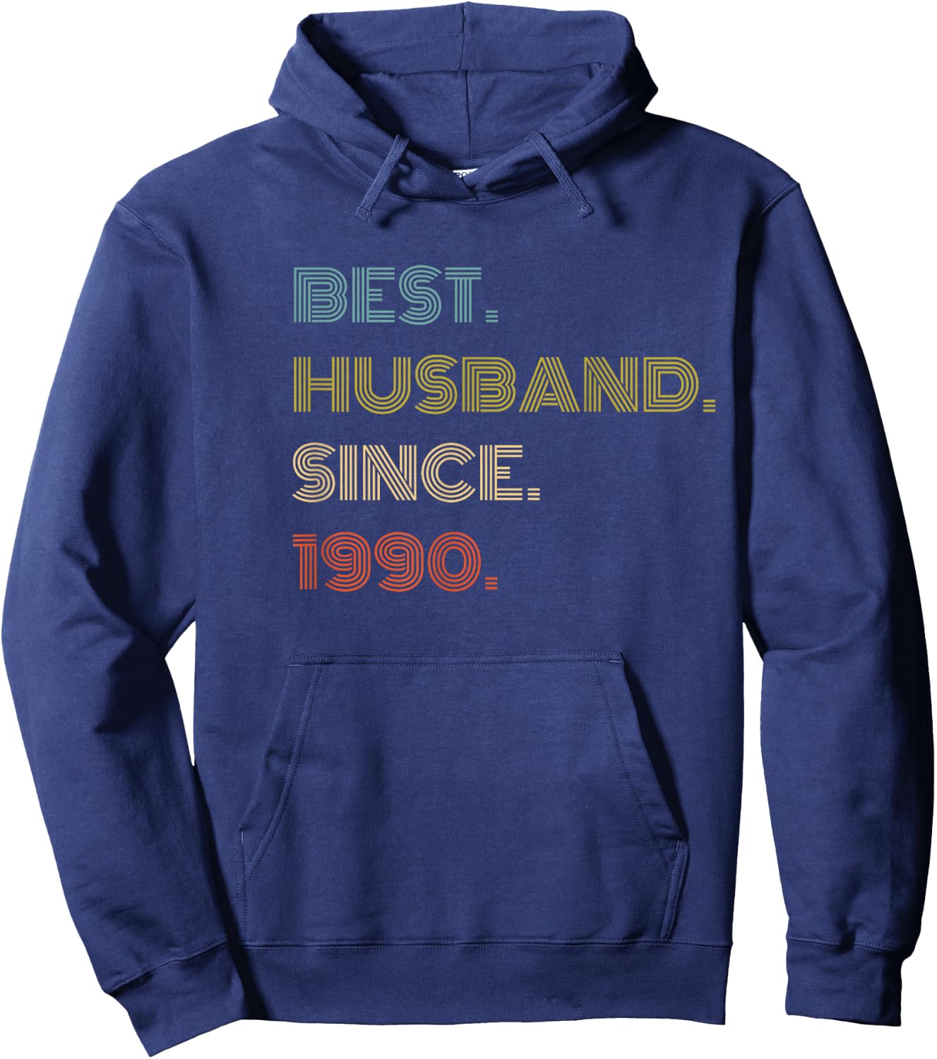 Best Husband Since 1990 Hoodie - Hoodie | Navy