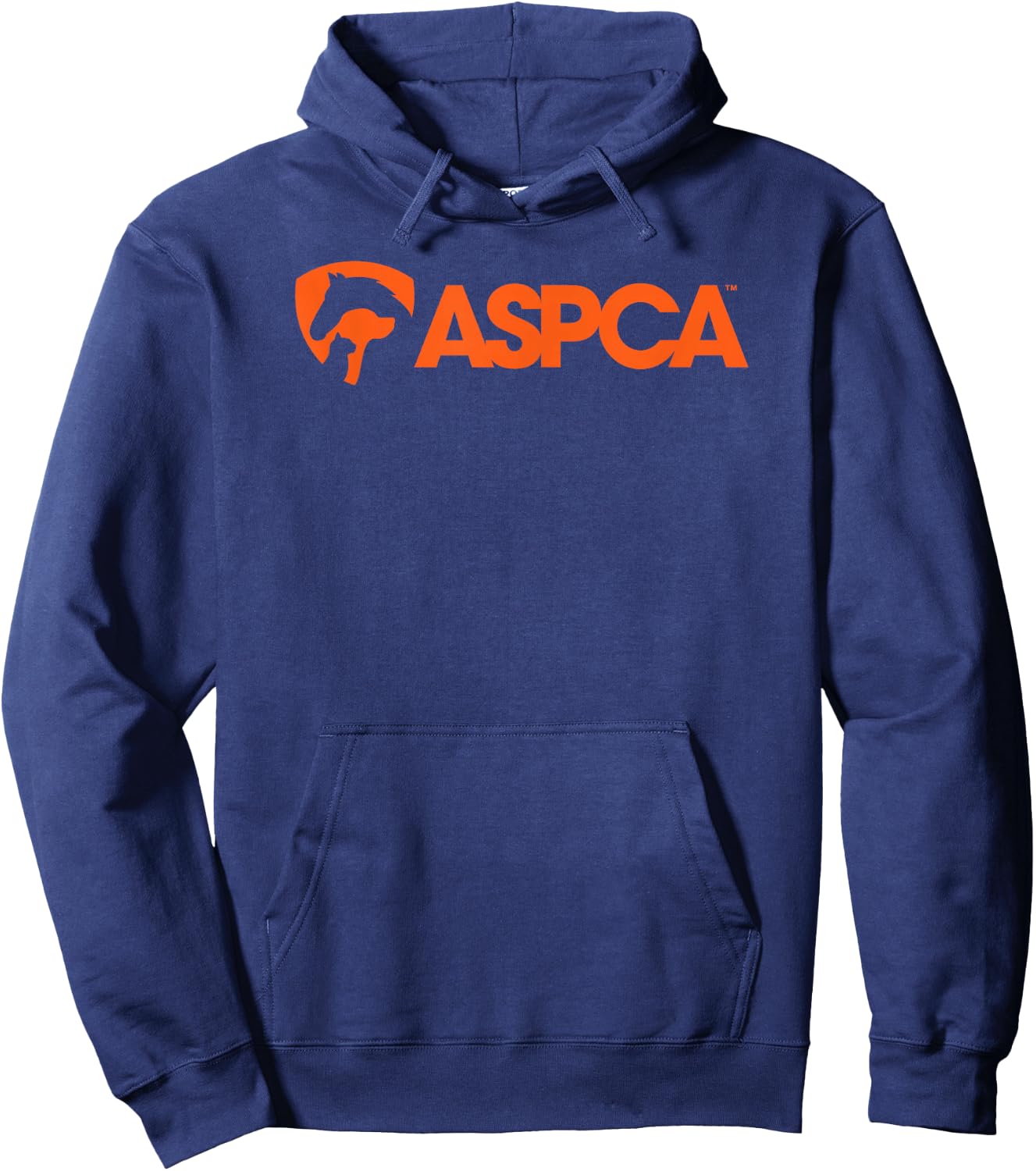 ASPCA -Adult Black Cotton Blend Classic Fit with ASPCA Logo Hoodie - Hoodie | Navy