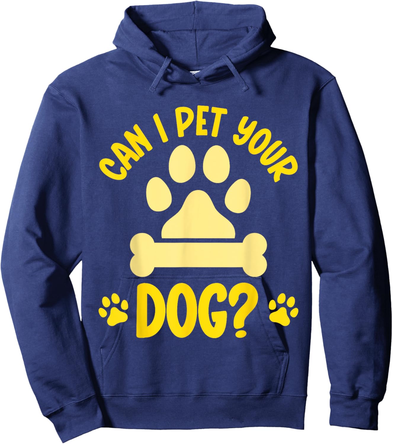 Can I Pet Your Dog Women Kids Hoodie - Hoodie | Navy